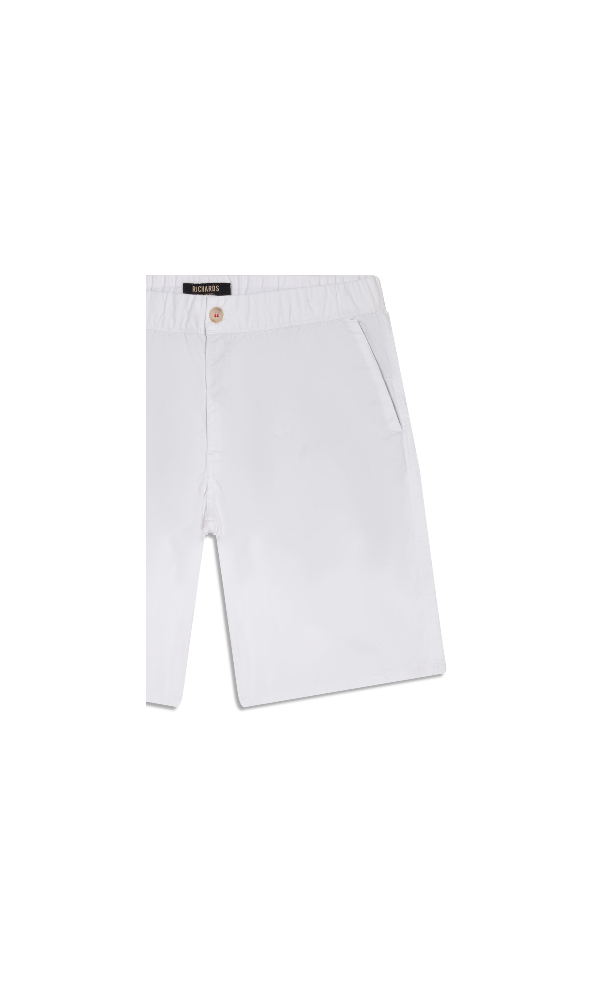 Bermuda Relax Piece Dye Branco