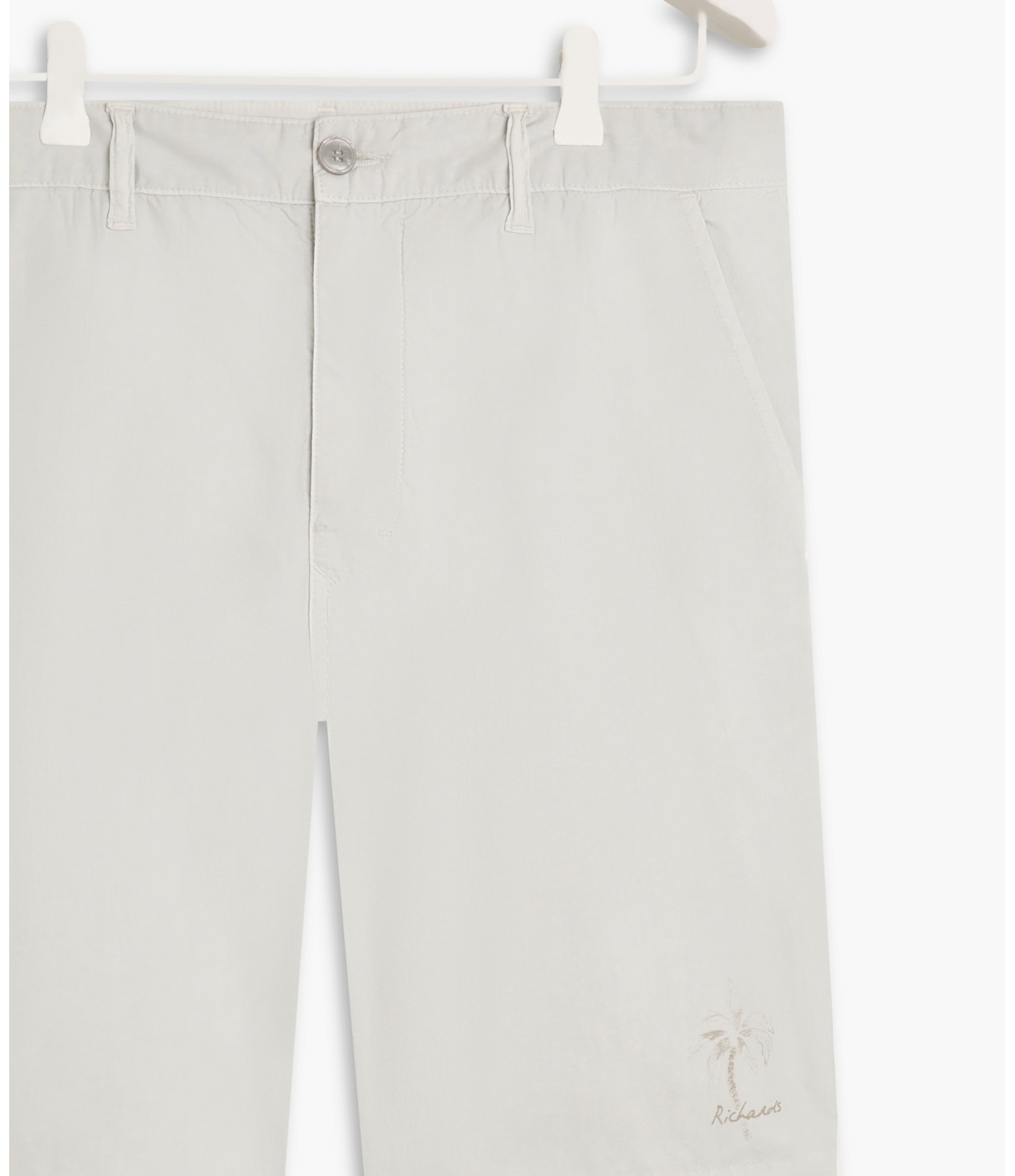 Bermuda Silk Local Coqueiro Prata