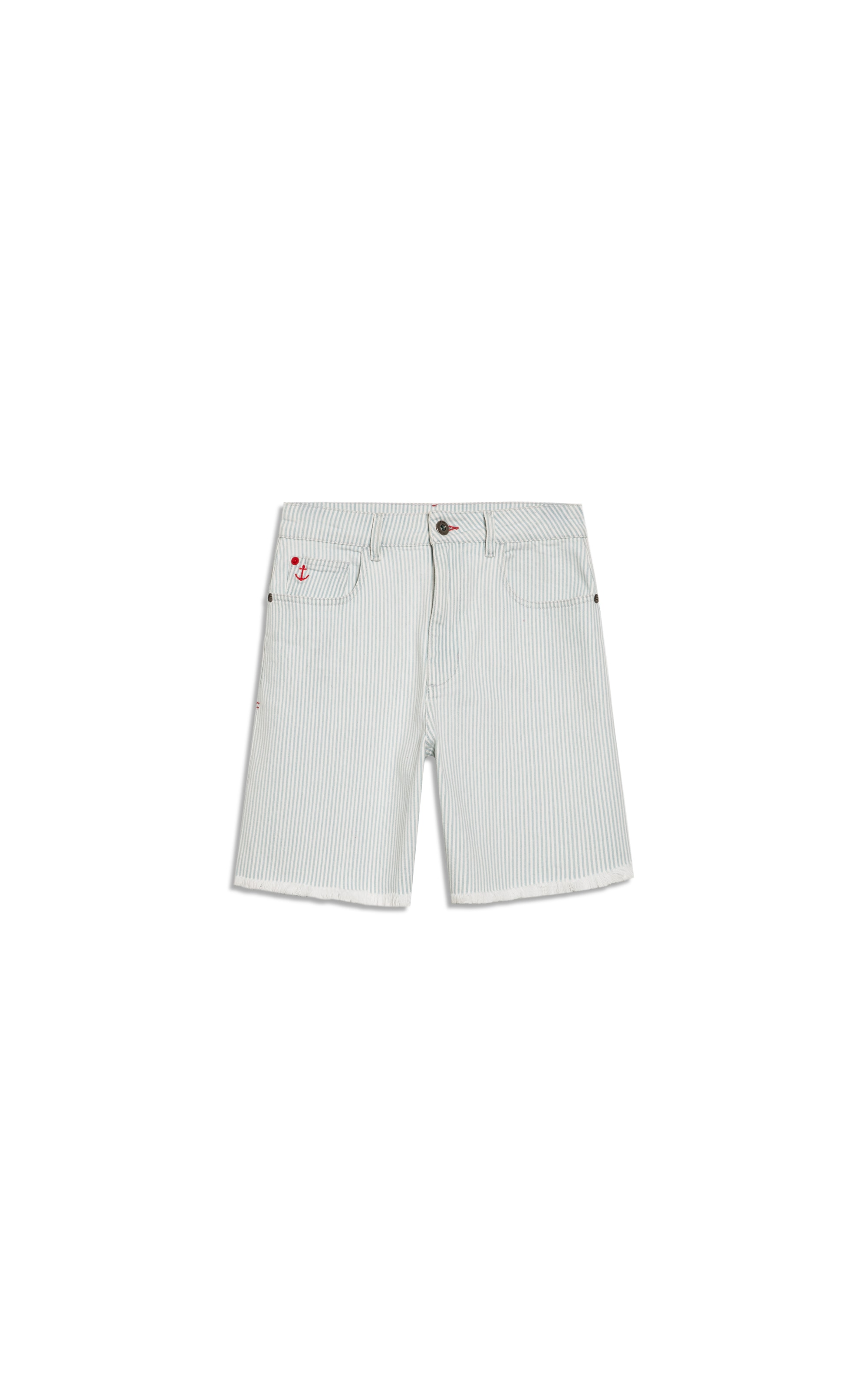 Bermuda Skate Denim Blue Azul Claro