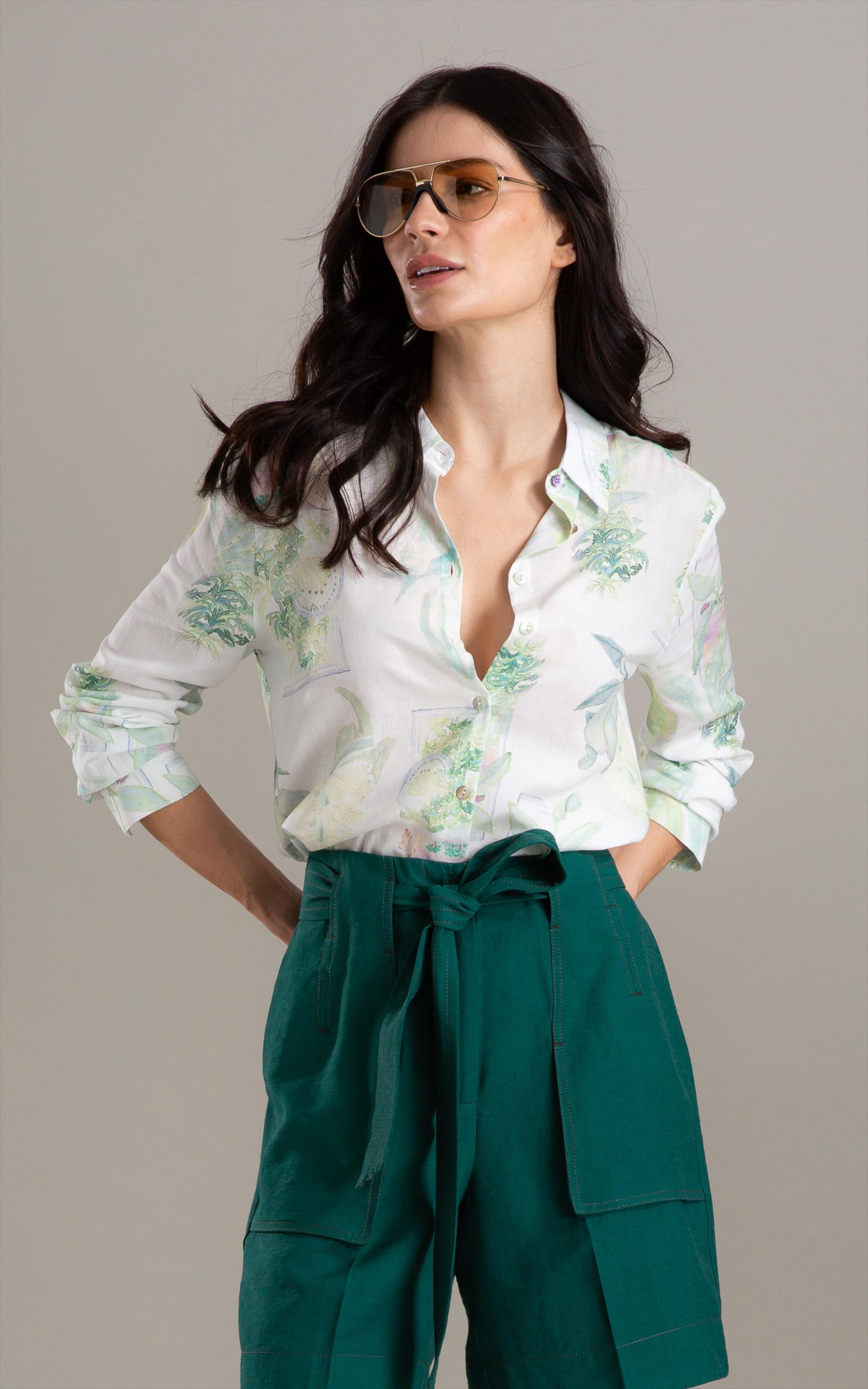 Bermuda Stone Linho Blend Floresta