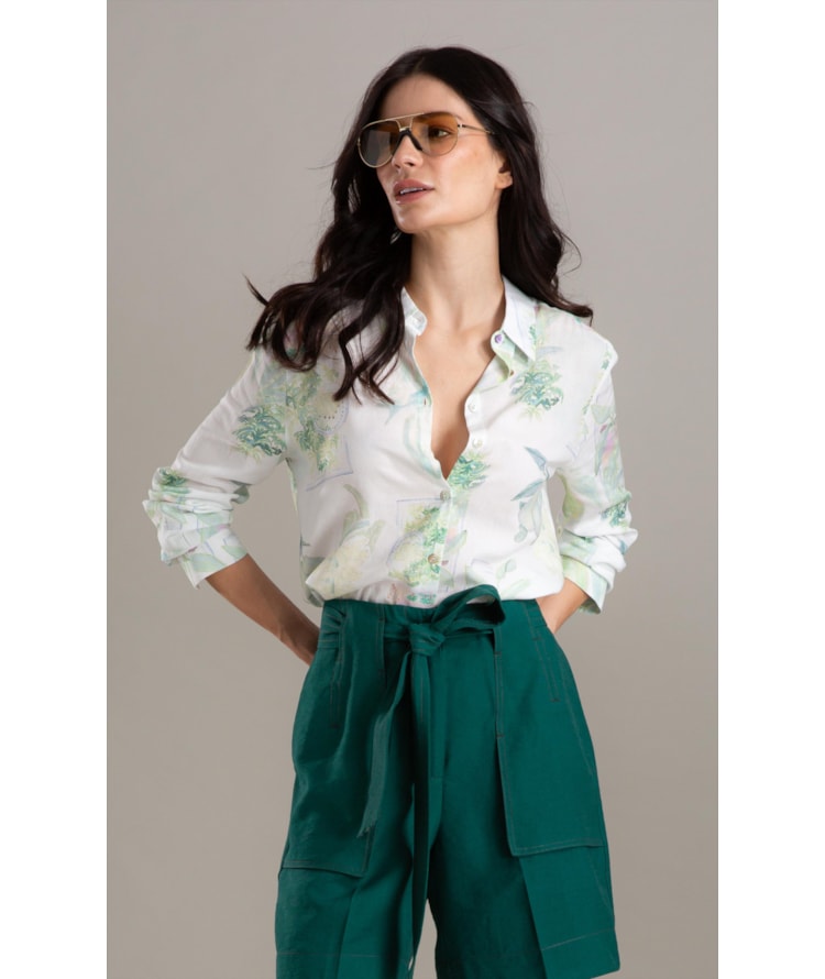 Bermuda Stone Linho Blend Floresta