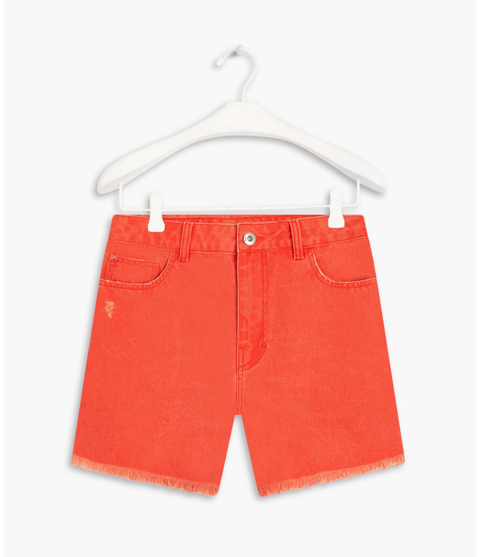 Bermuda Trincado Candy Color Coral