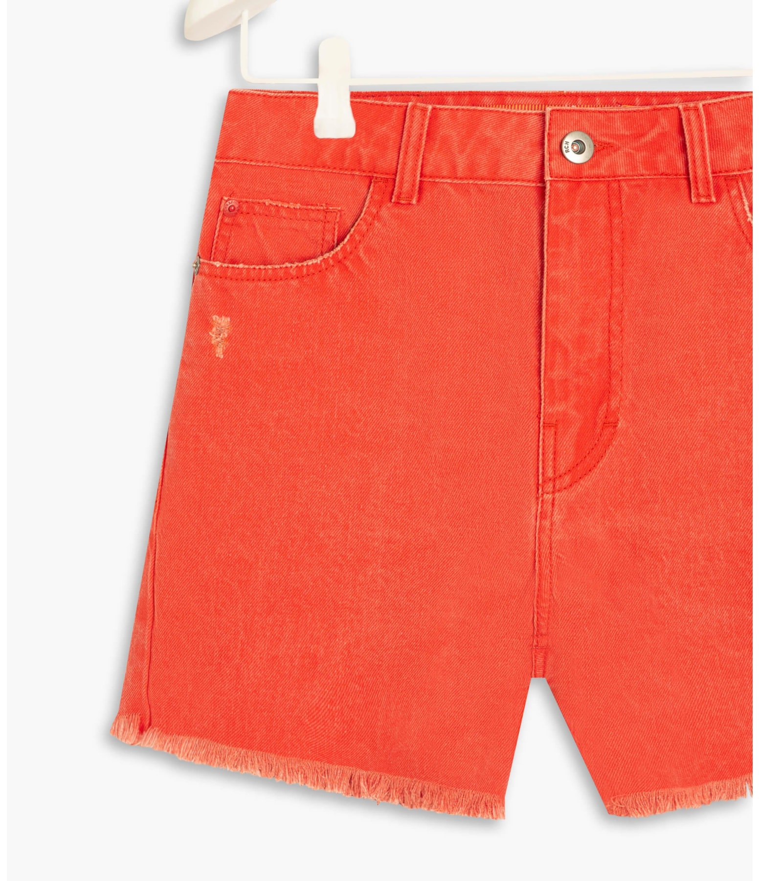 Bermuda Trincado Candy Color Coral