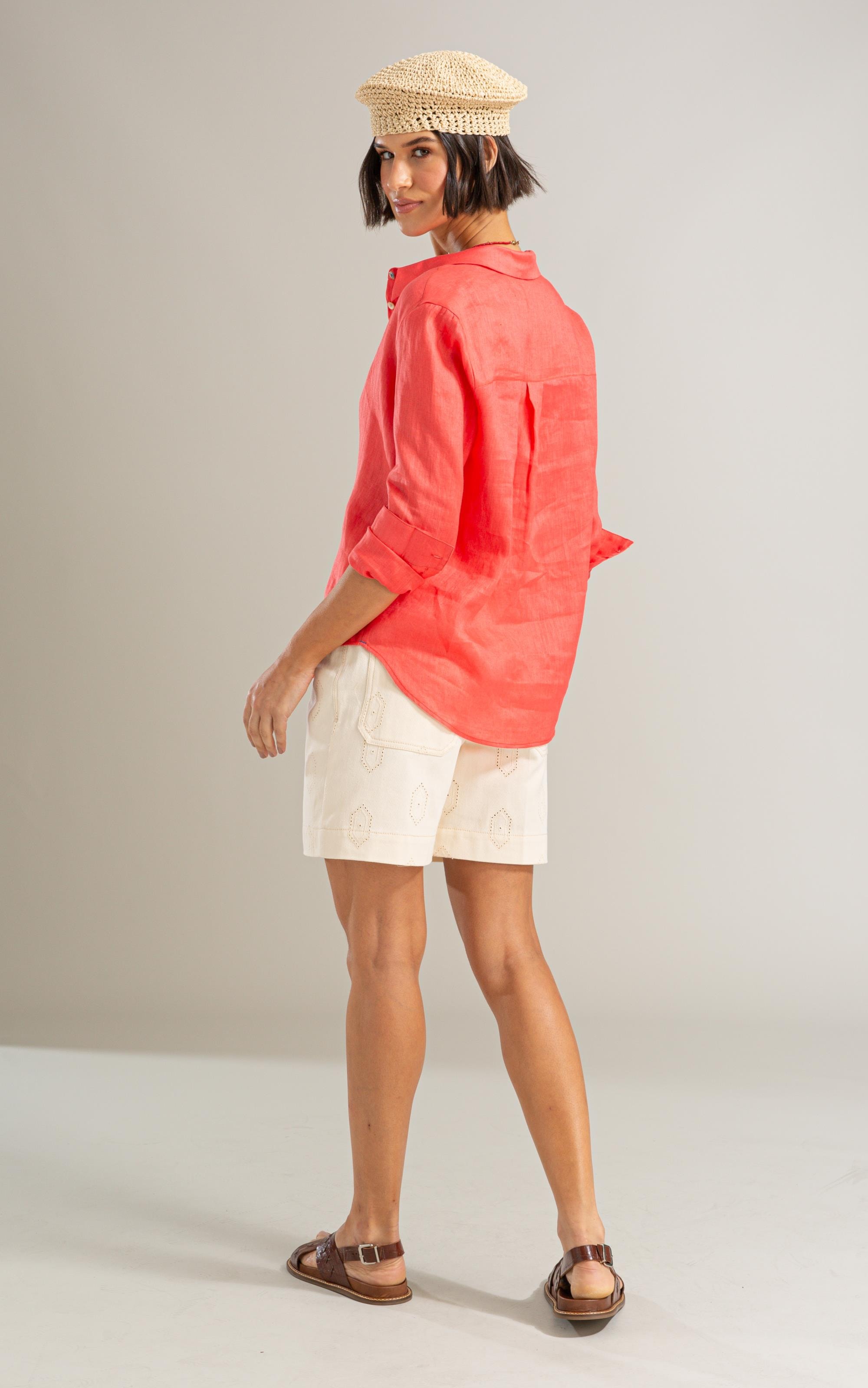 Bermuda Vintage Cotton Natural