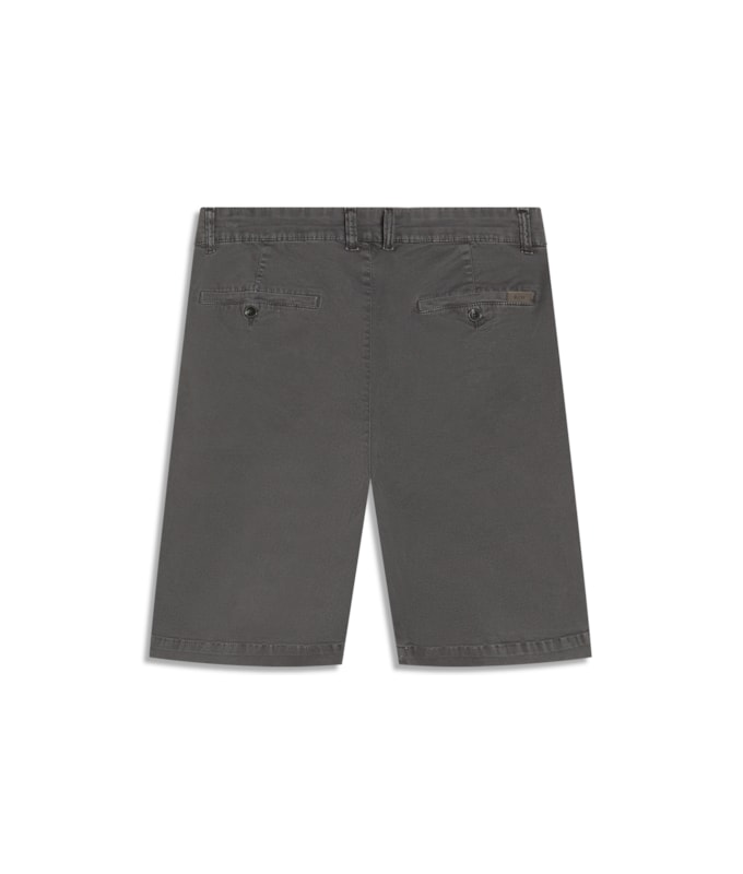 Bermuda Vmp Classic Det Cadarco Cinza Medio