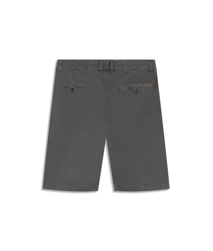 Bermuda Vmp Classic Det Cadarco Cinza Medio