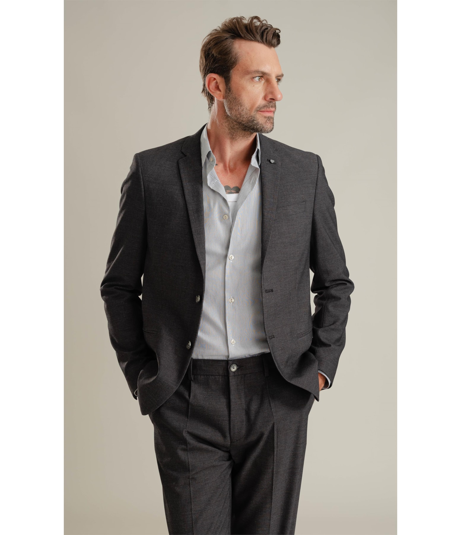 Blazer Chumbo Mescla