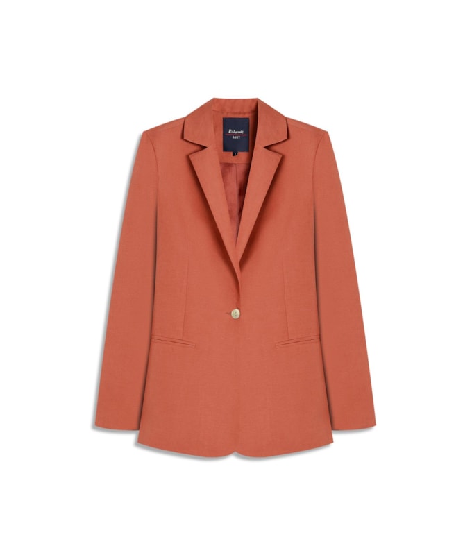 Blazer Felix Linho Blend Terra