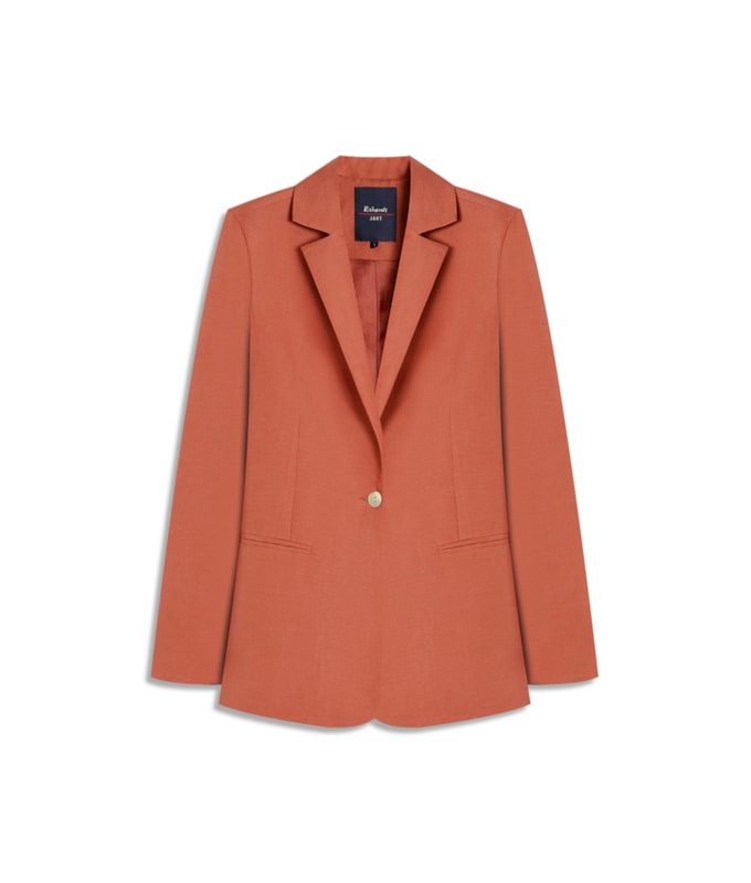 Blazer Felix Linho Blend Terra