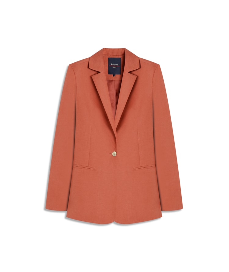 Blazer Felix Linho Blend Terra