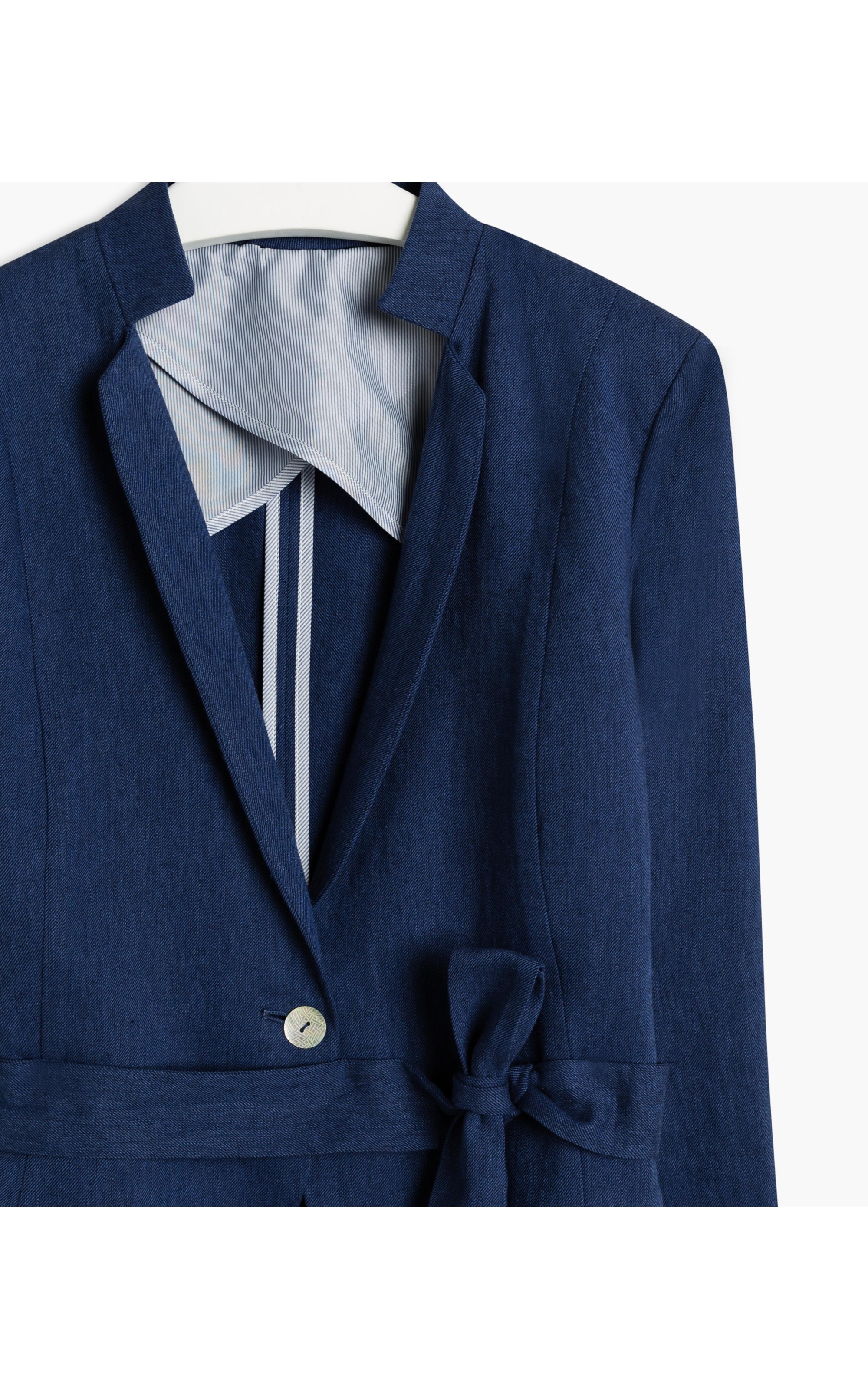 Blazer Linho  Caicaras Azul Marinho