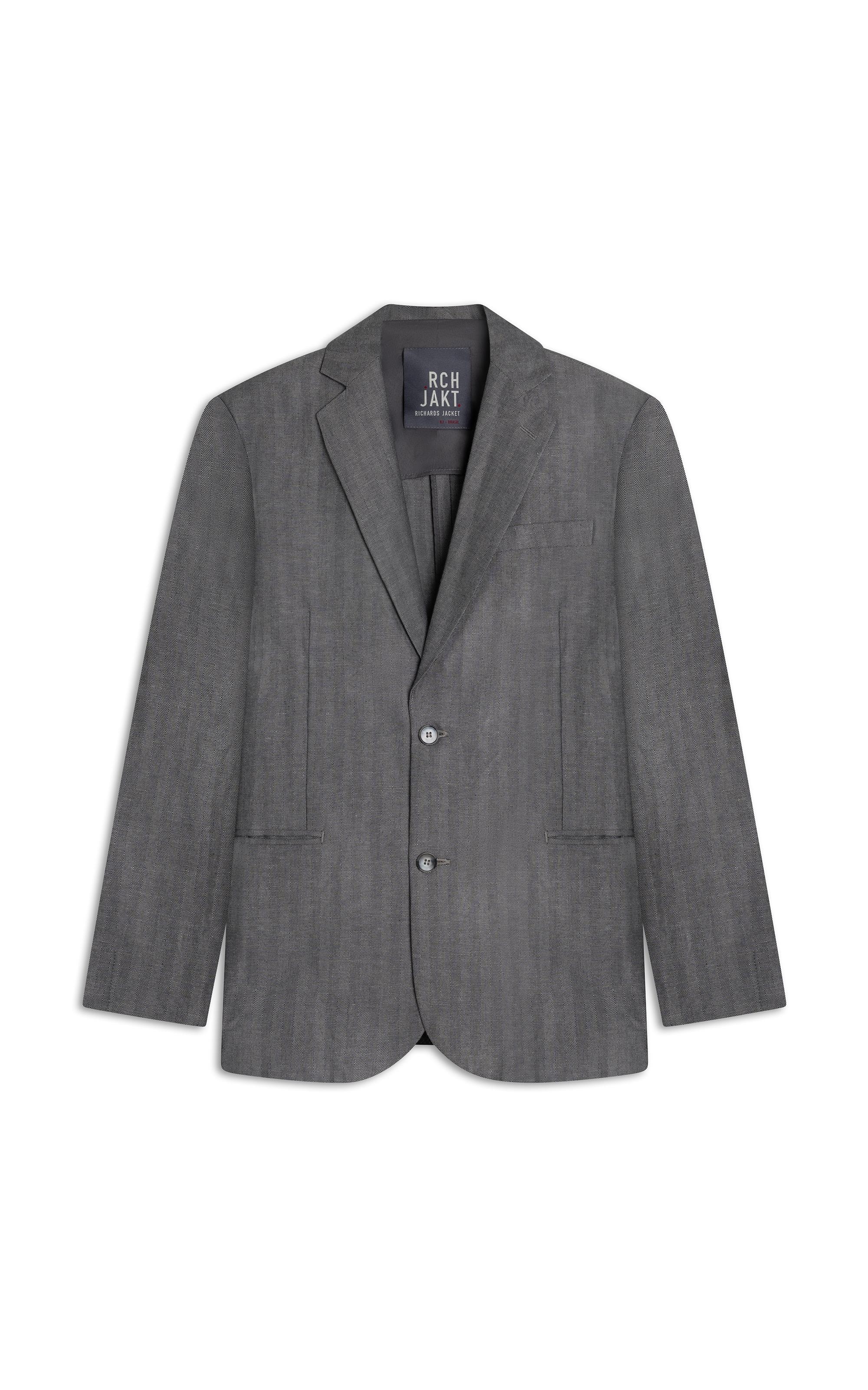 Blazer Linho  Chevil Ft Chumbo Mescla