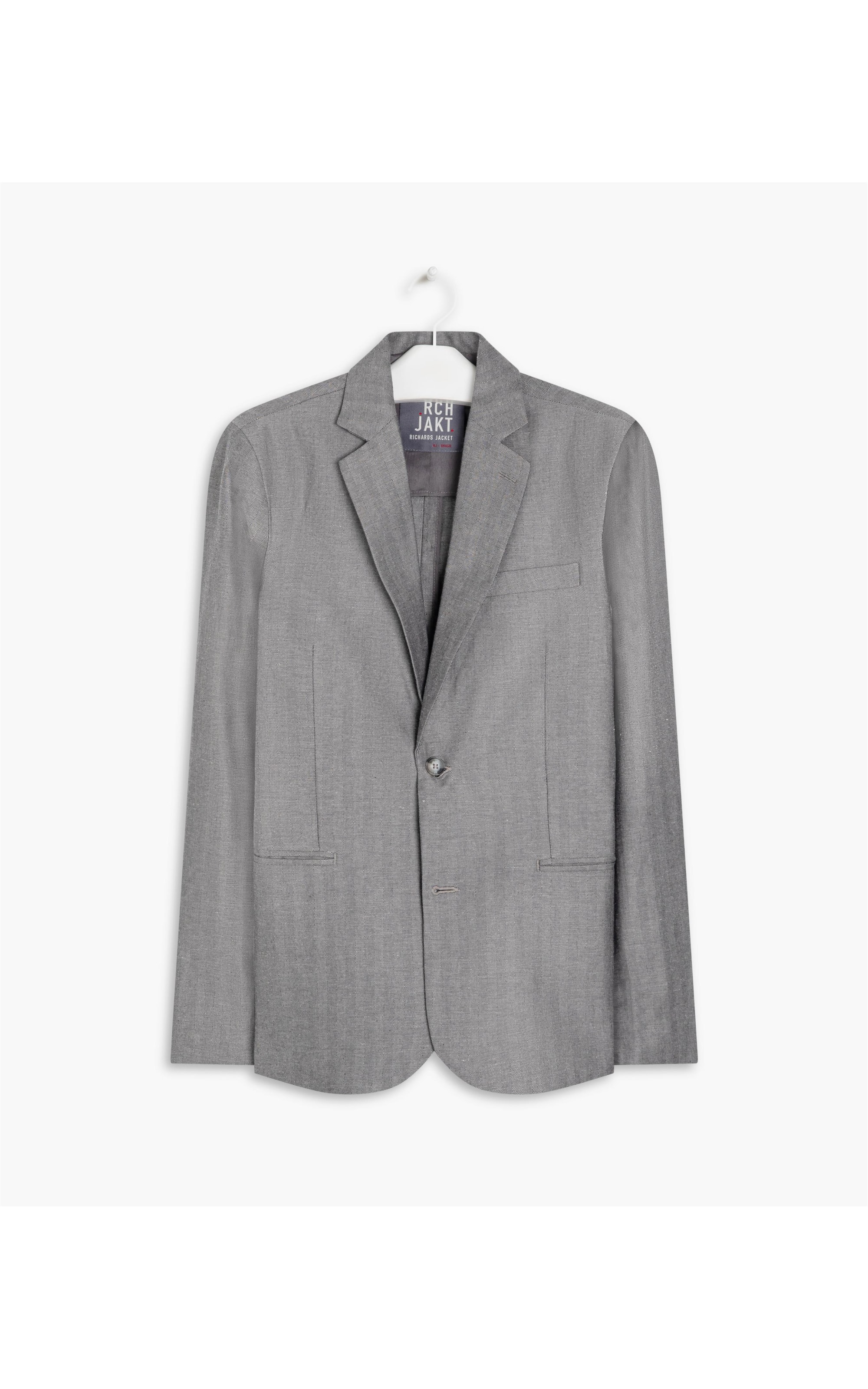Blazer Linho  Chevil Ft Chumbo Mescla