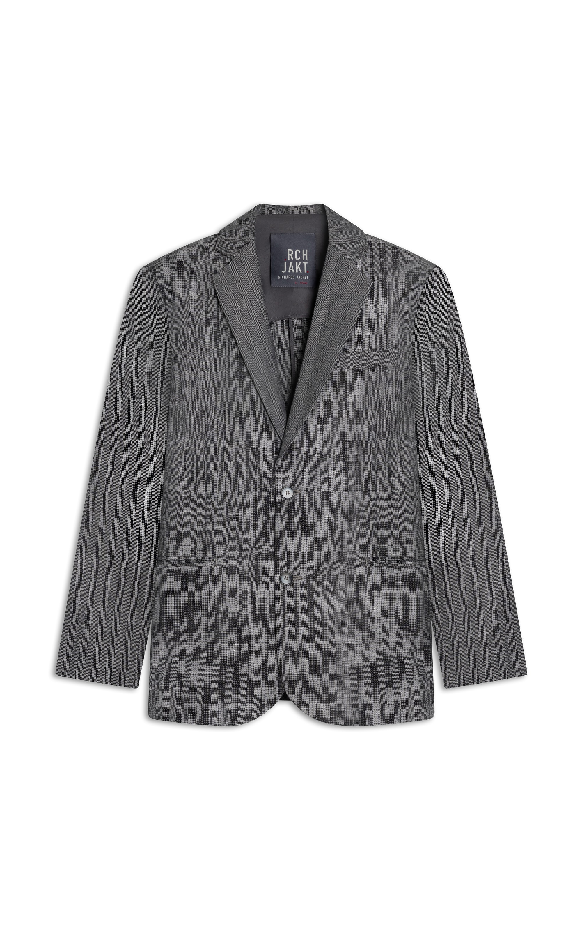 Blazer Linho  Chevil Ft Chumbo Mescla