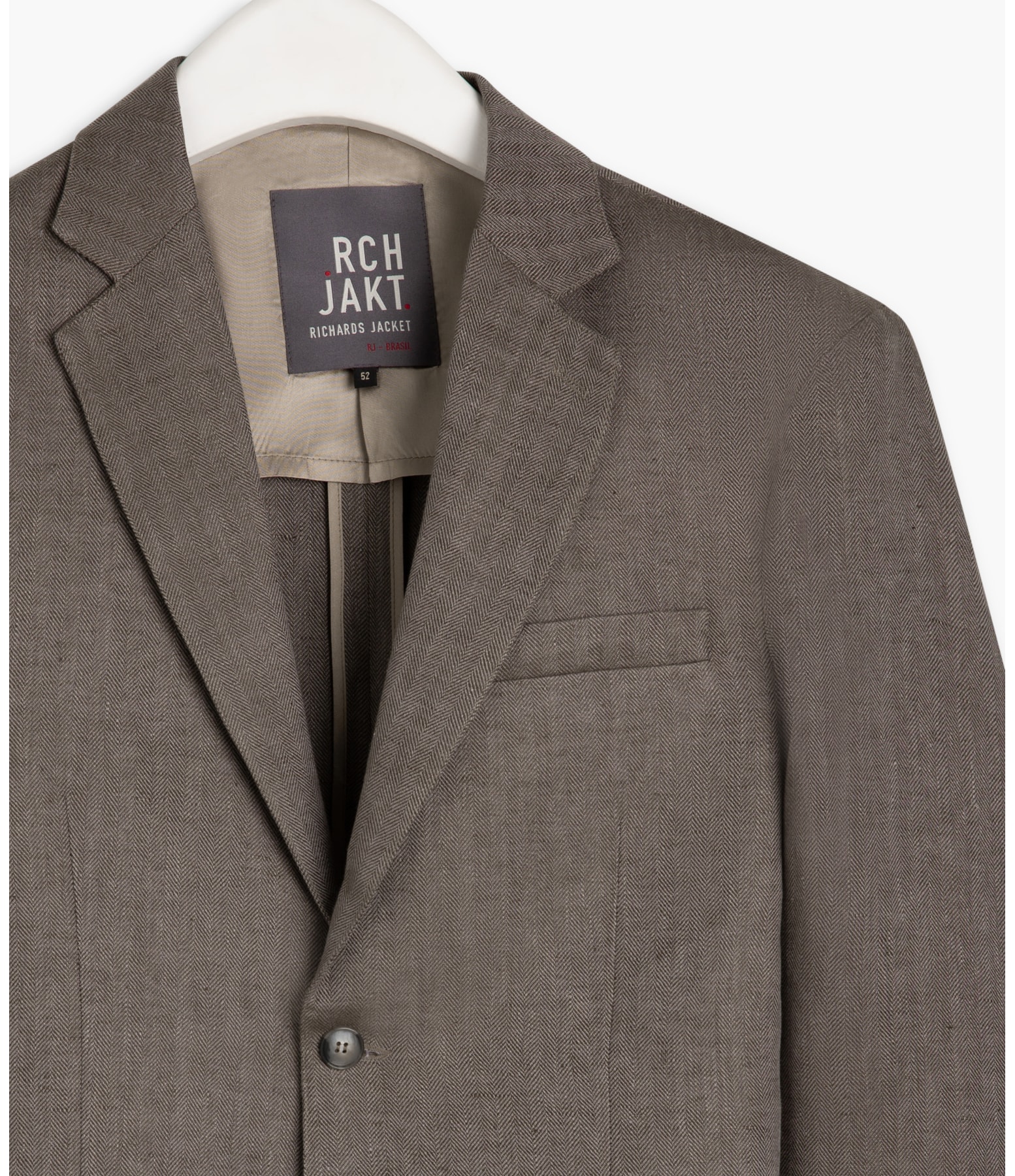 Blazer Linho  Chevil  Silver Gray