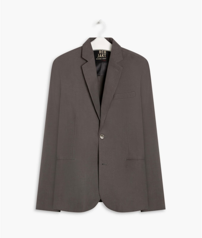 Blazer Linho  Chevil Tabaco