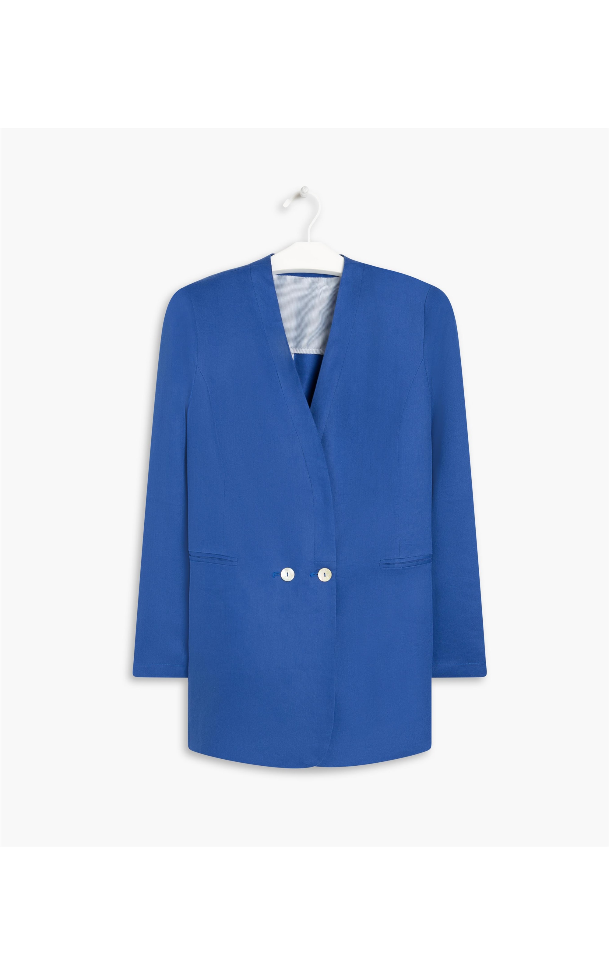 Blazer Linho  Deauville Azulão