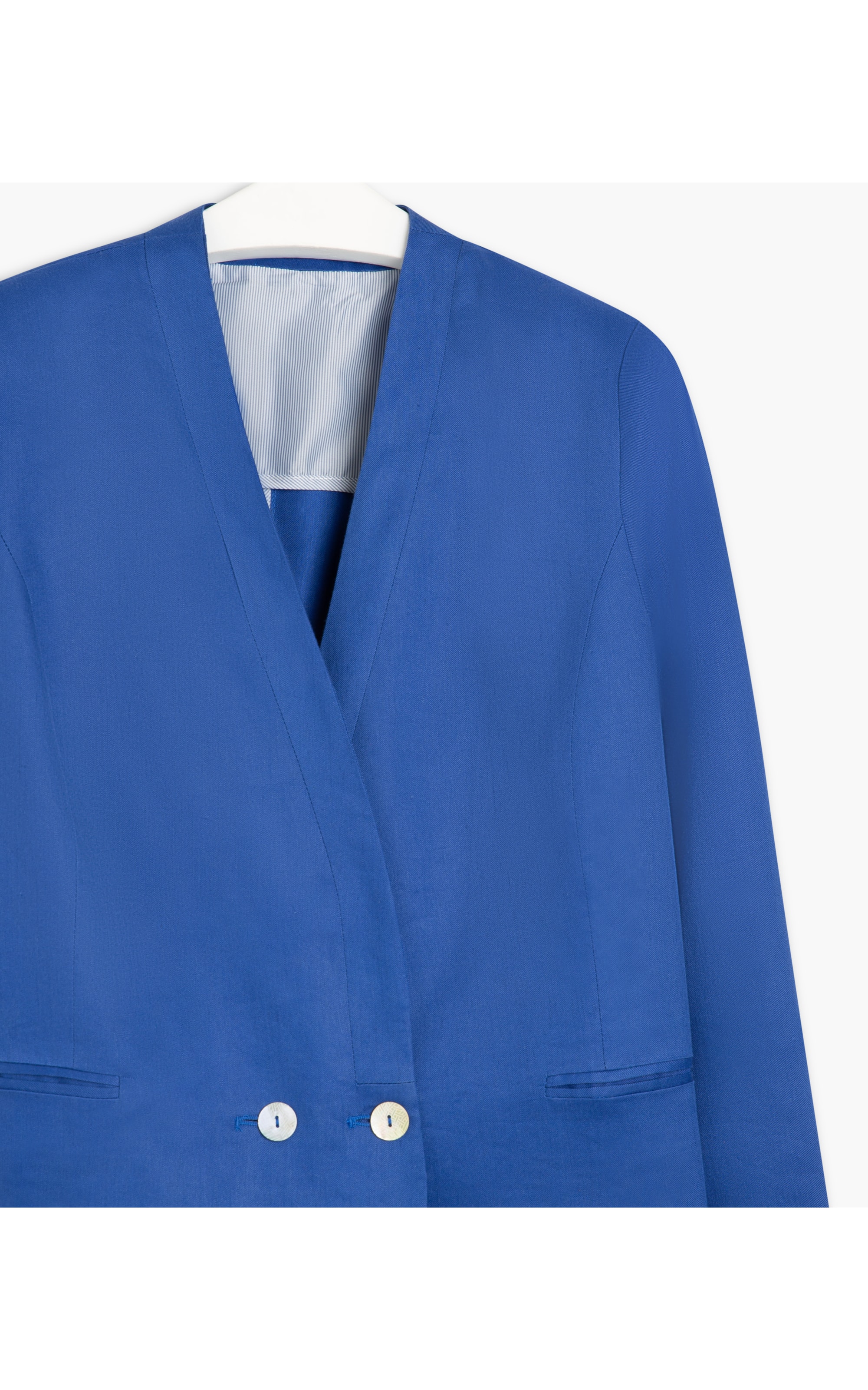 Blazer Linho  Deauville Azulão