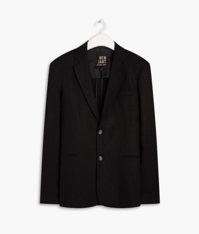 Blazer Linho  Elegance Preto