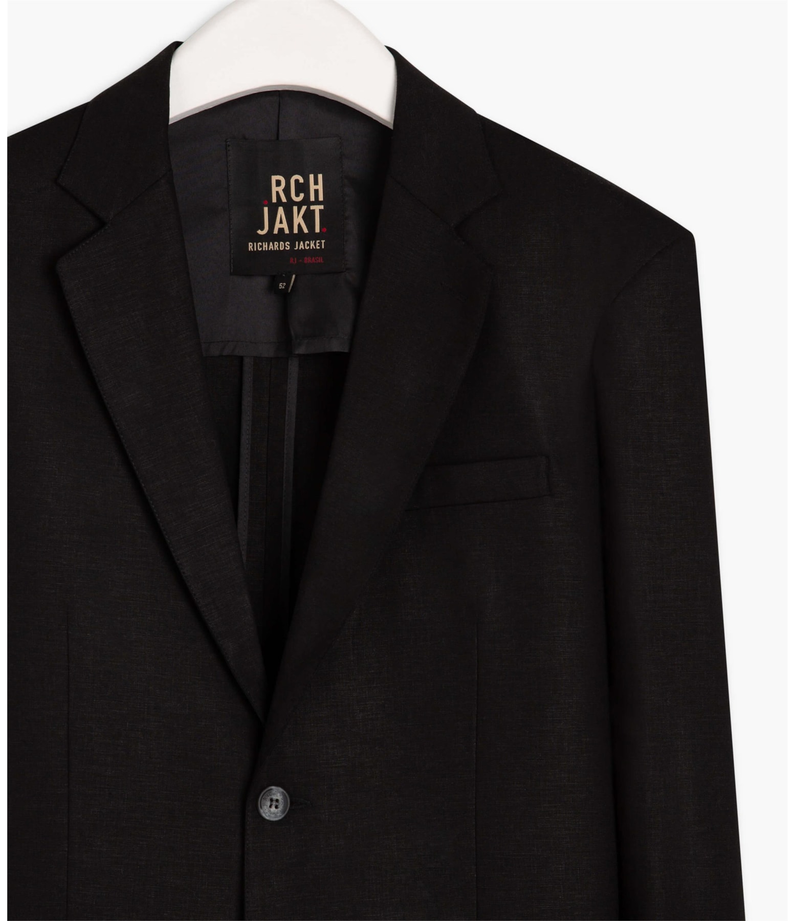 Blazer Linho  Elegance Preto