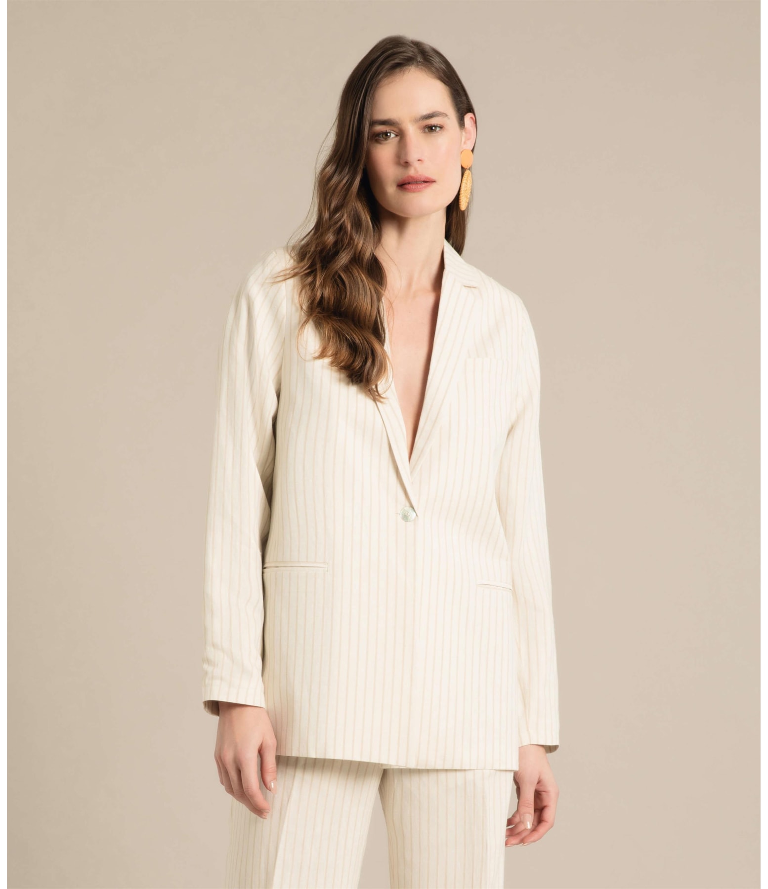 Blazer Linho  Felix Areia