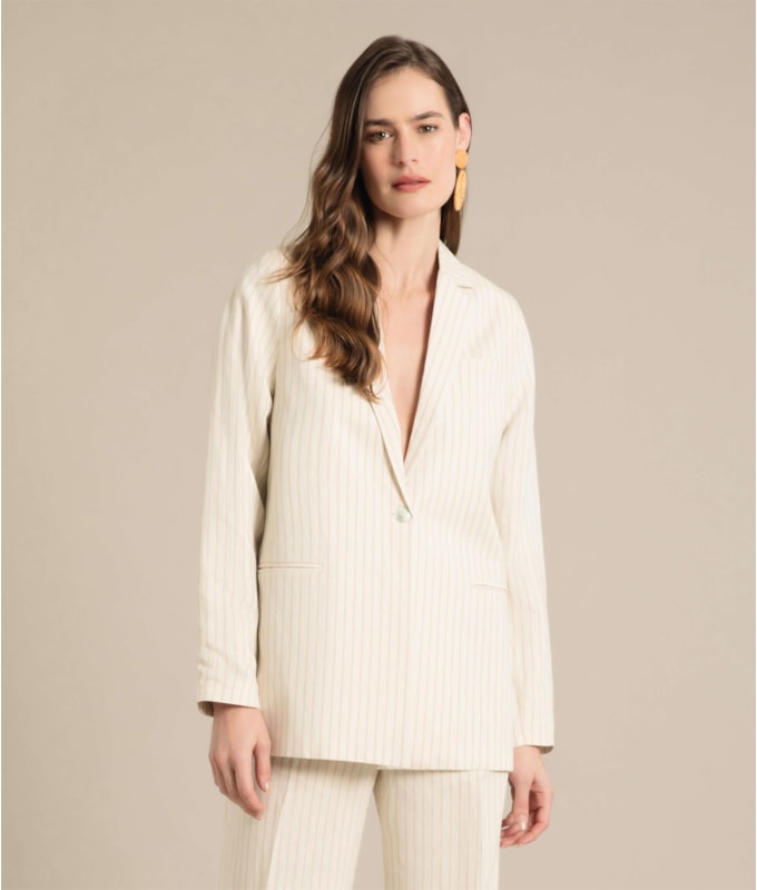 Blazer Linho  Felix Areia