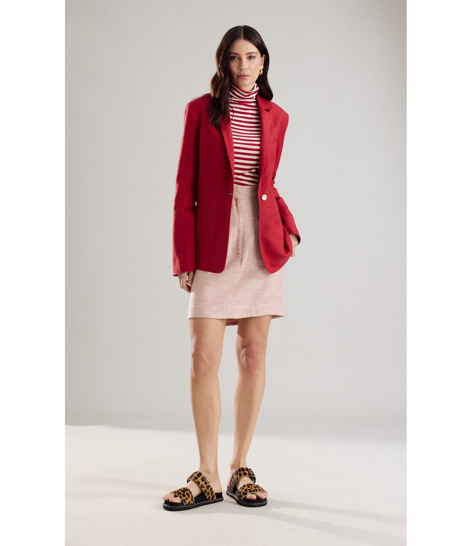 Blazer Linho  Felix Bordeaux