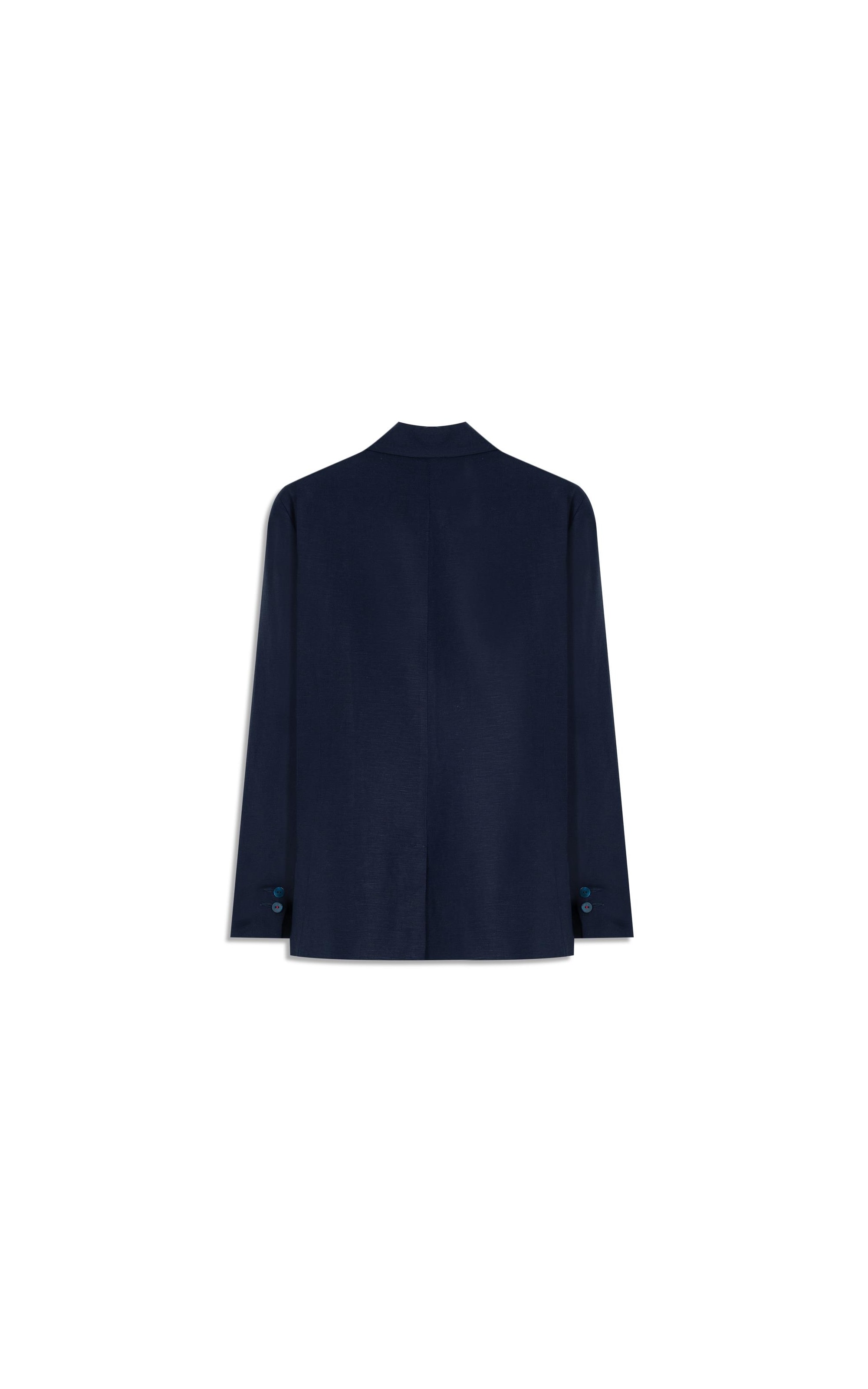 Blazer Linho  Felix Dark Navy