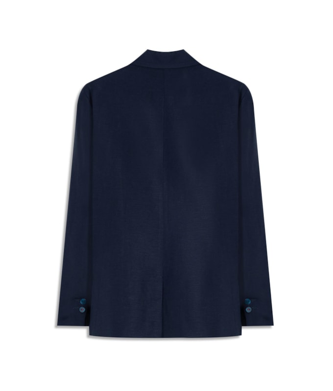 Blazer Linho  Felix Dark Navy