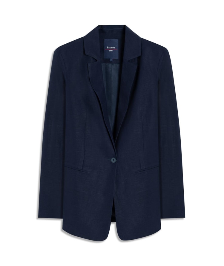 Blazer Linho  Felix Dark Navy