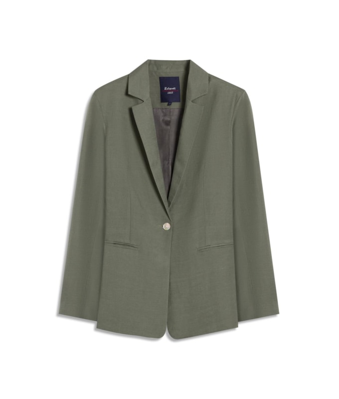 Blazer Linho  Felix Verde Militar