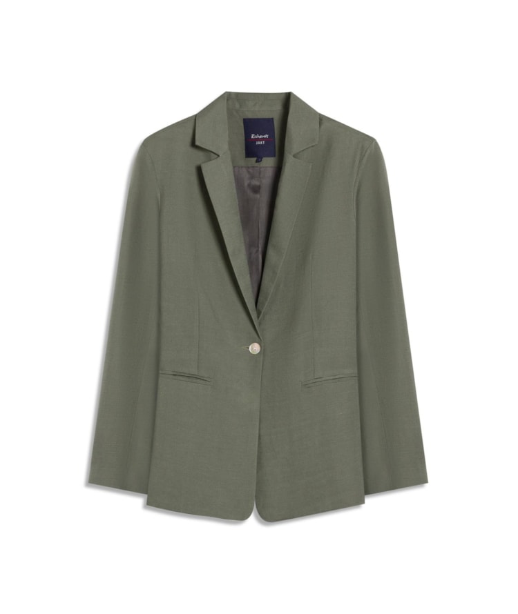 Blazer Linho  Felix Verde Militar