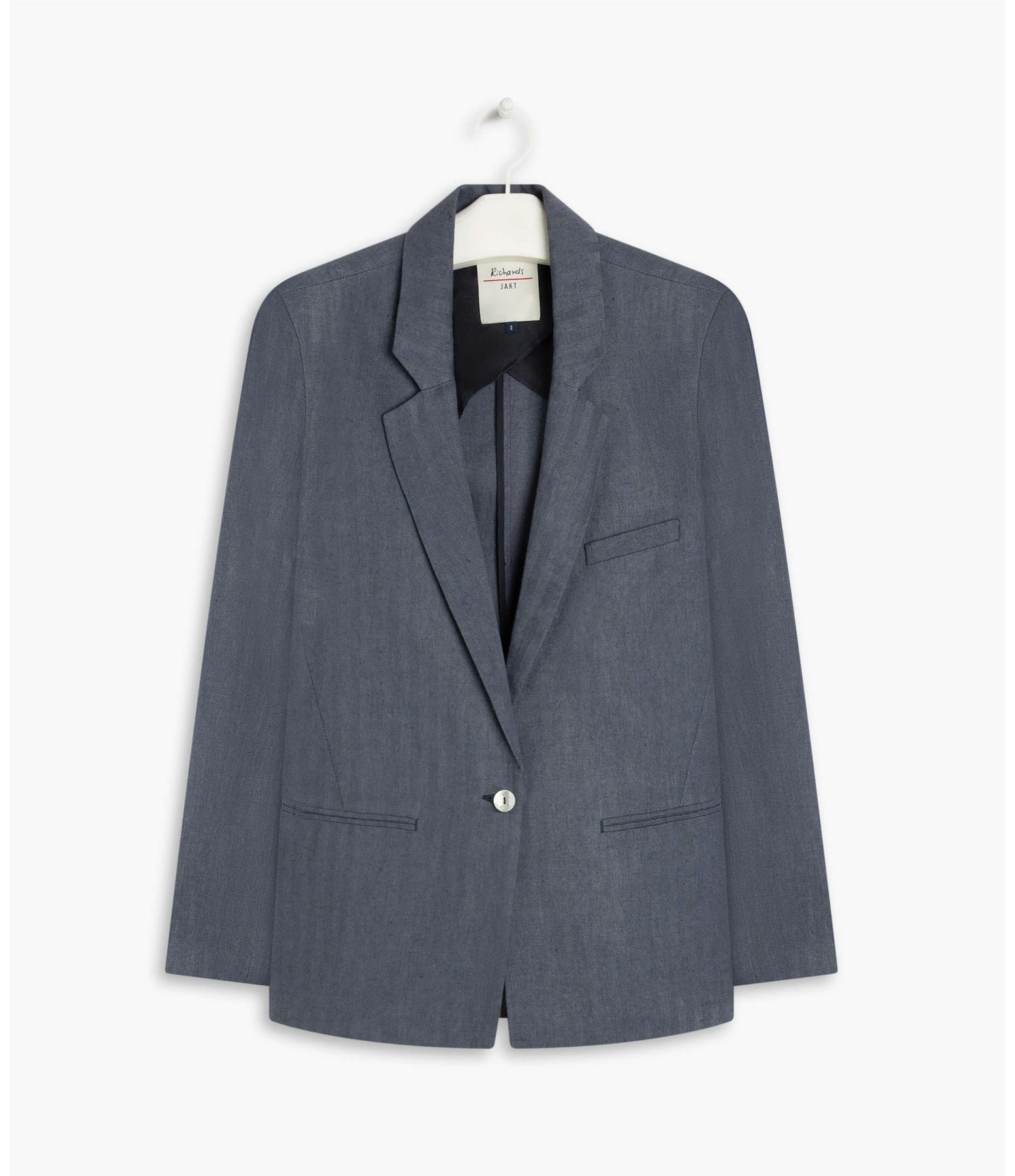 Blazer Linho  House Fishbone Marinho