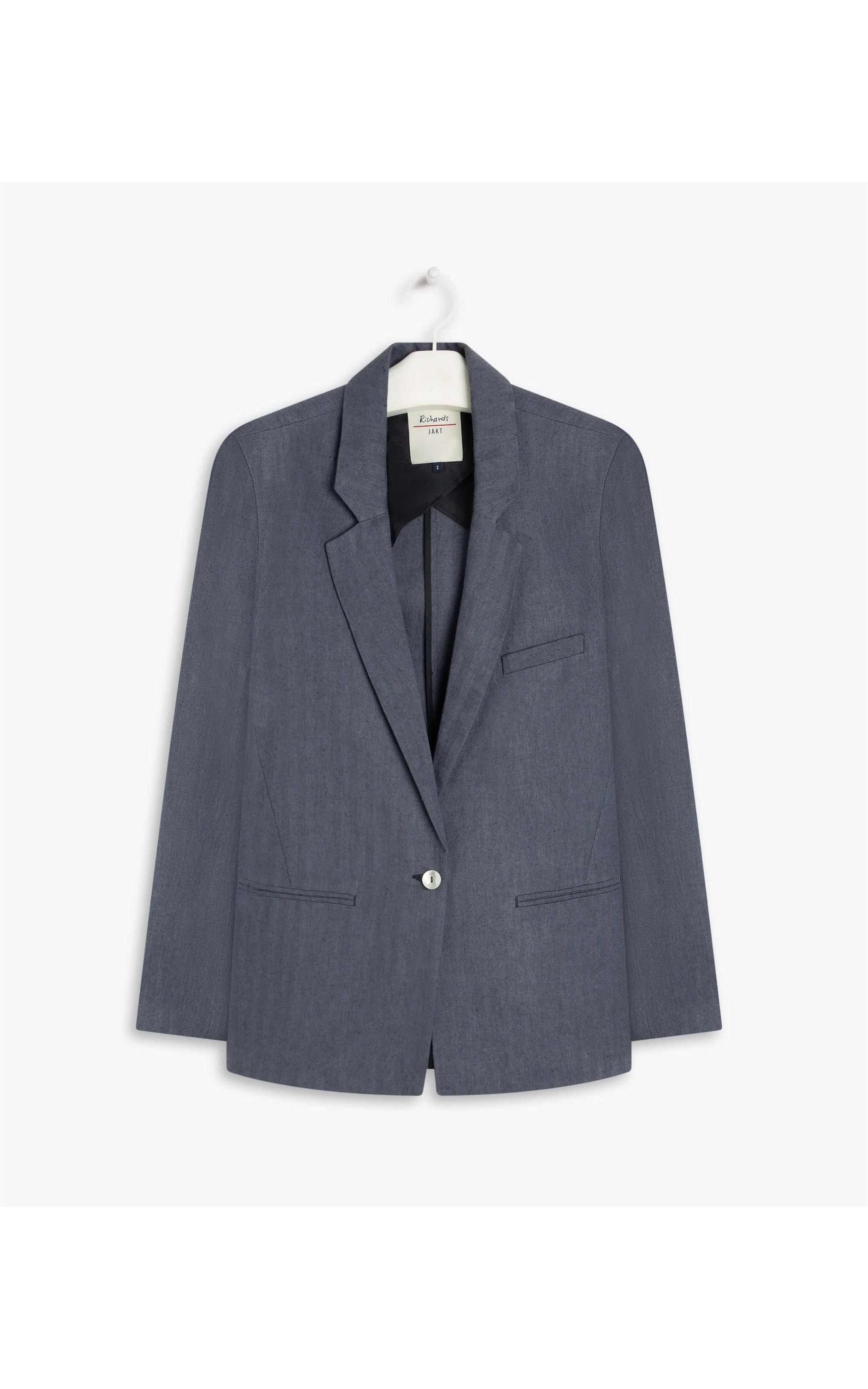 Blazer Linho  House Fishbone Marinho