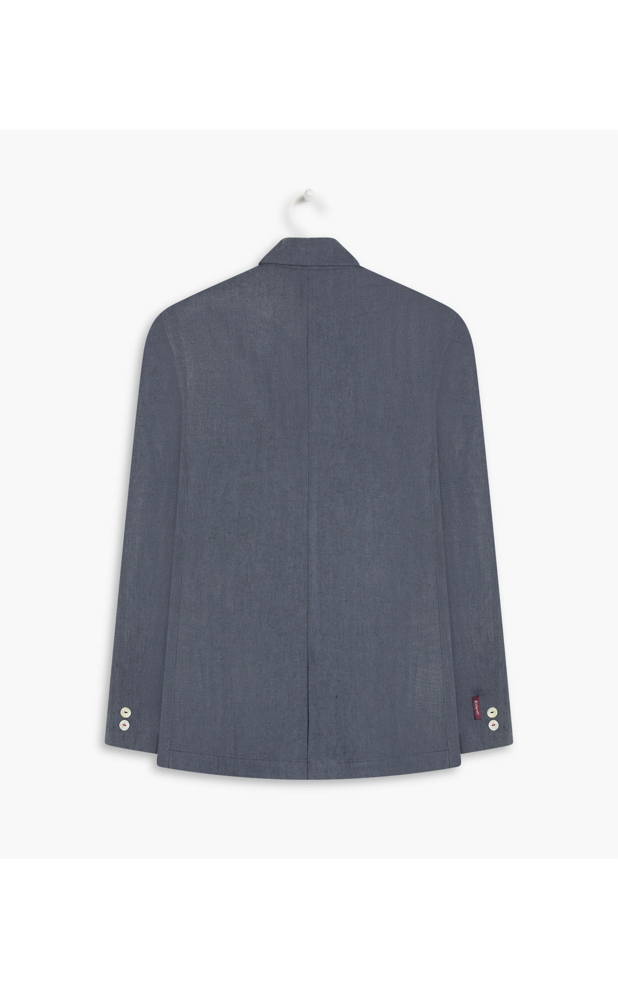Blazer Linho  House Fishbone Marinho