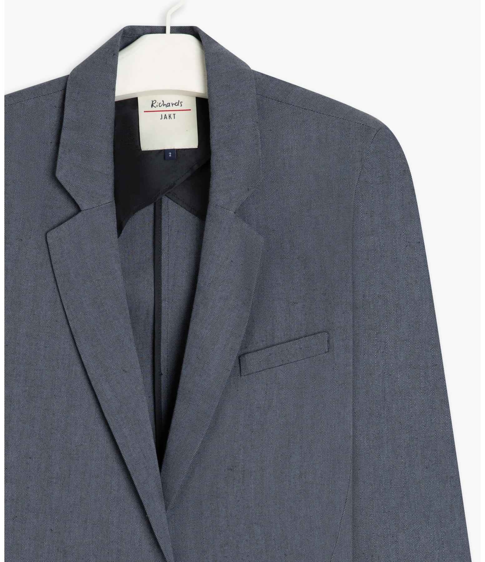 Blazer Linho  House Fishbone Marinho