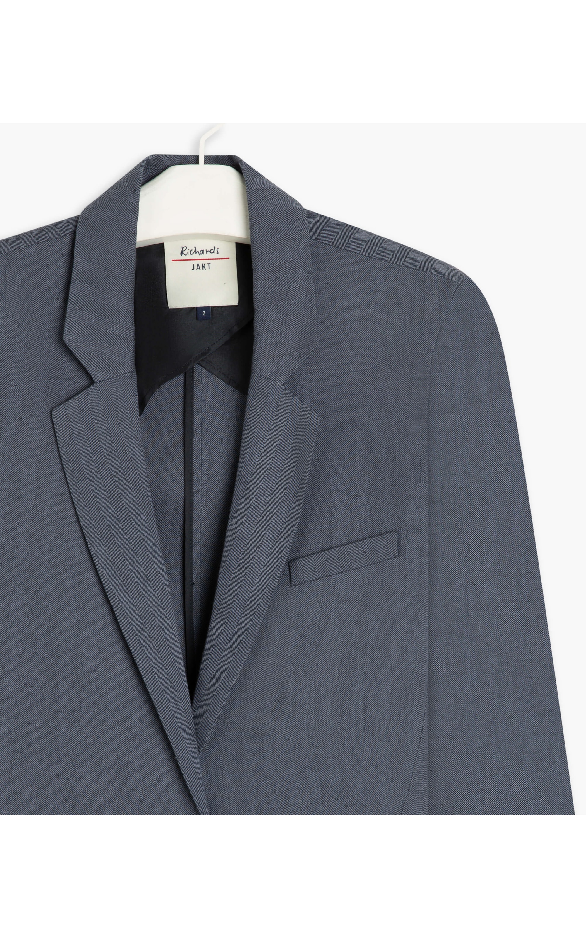 Blazer Linho  House Fishbone Marinho