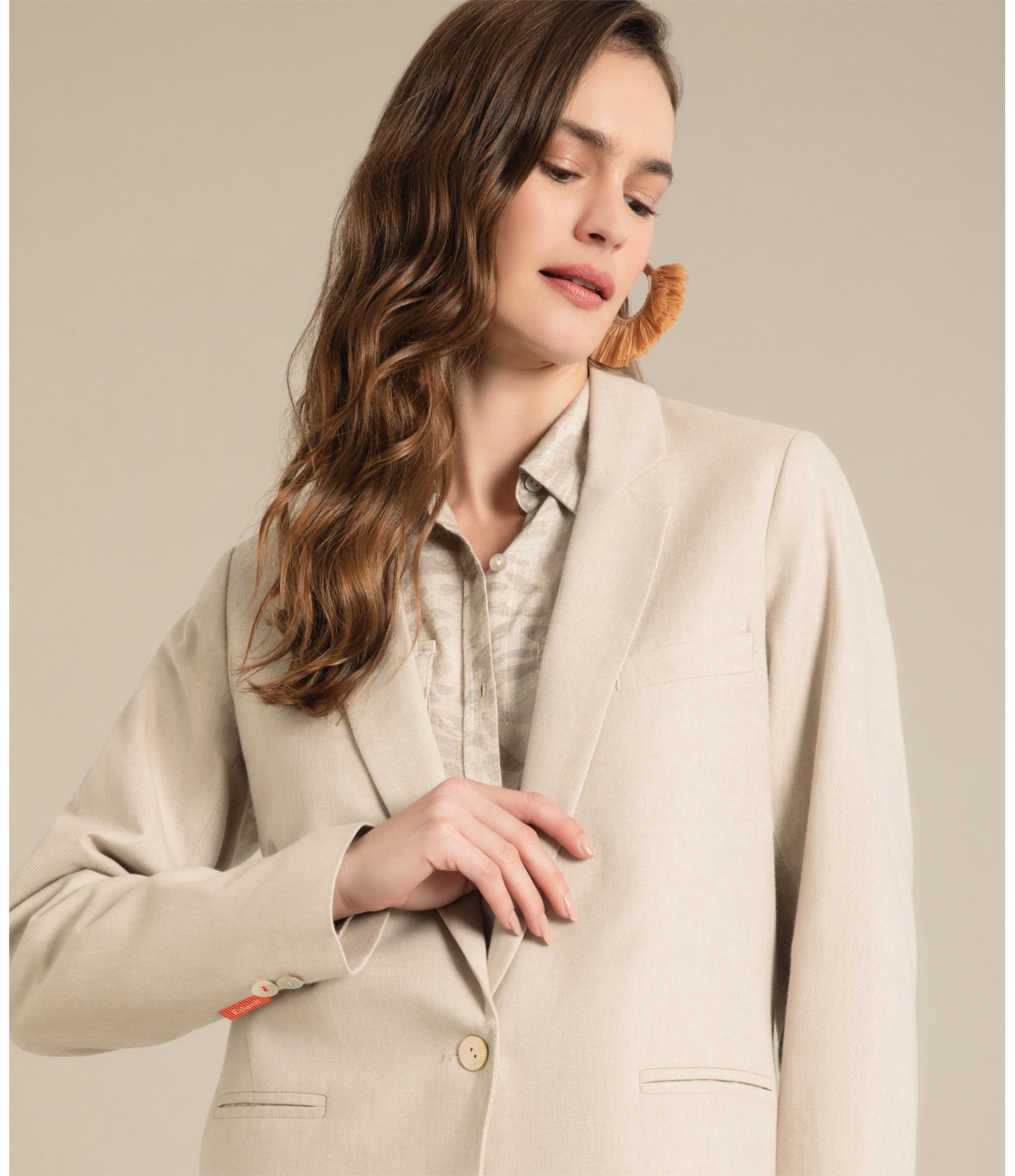 Blazer Linho  House  Lilas