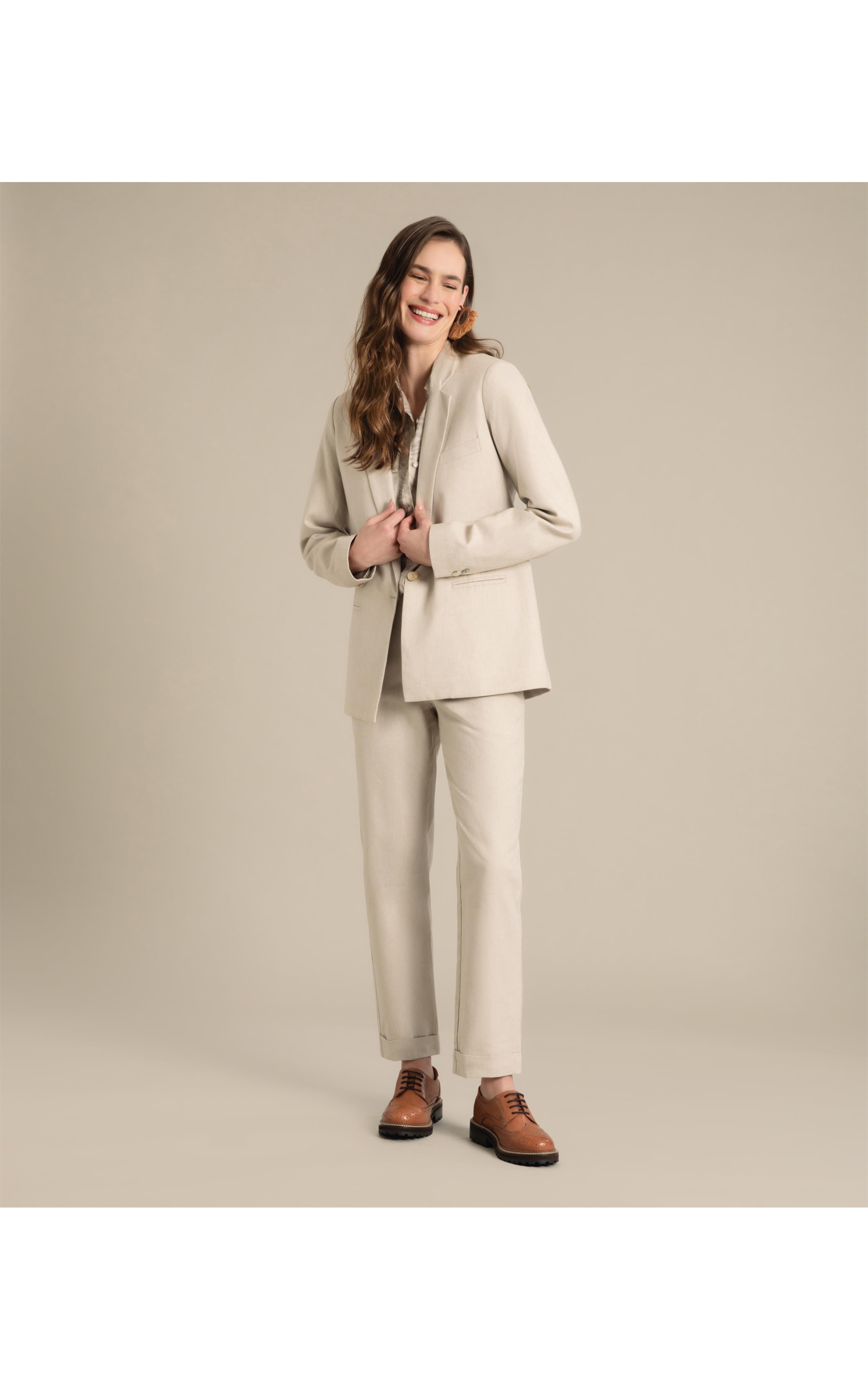 Blazer Linho  House  Lilas