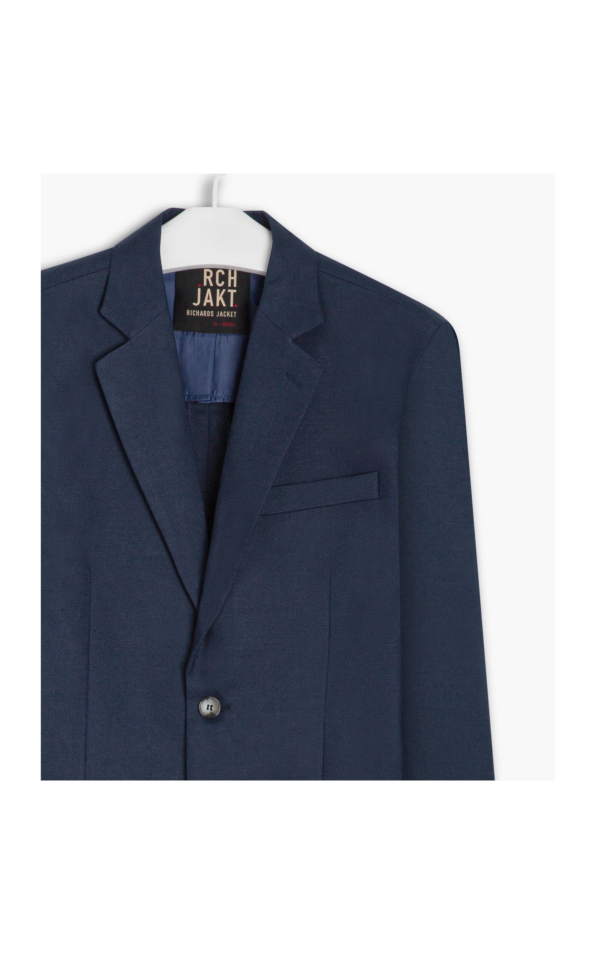 Blazer Linho  Linsar Purple Blue