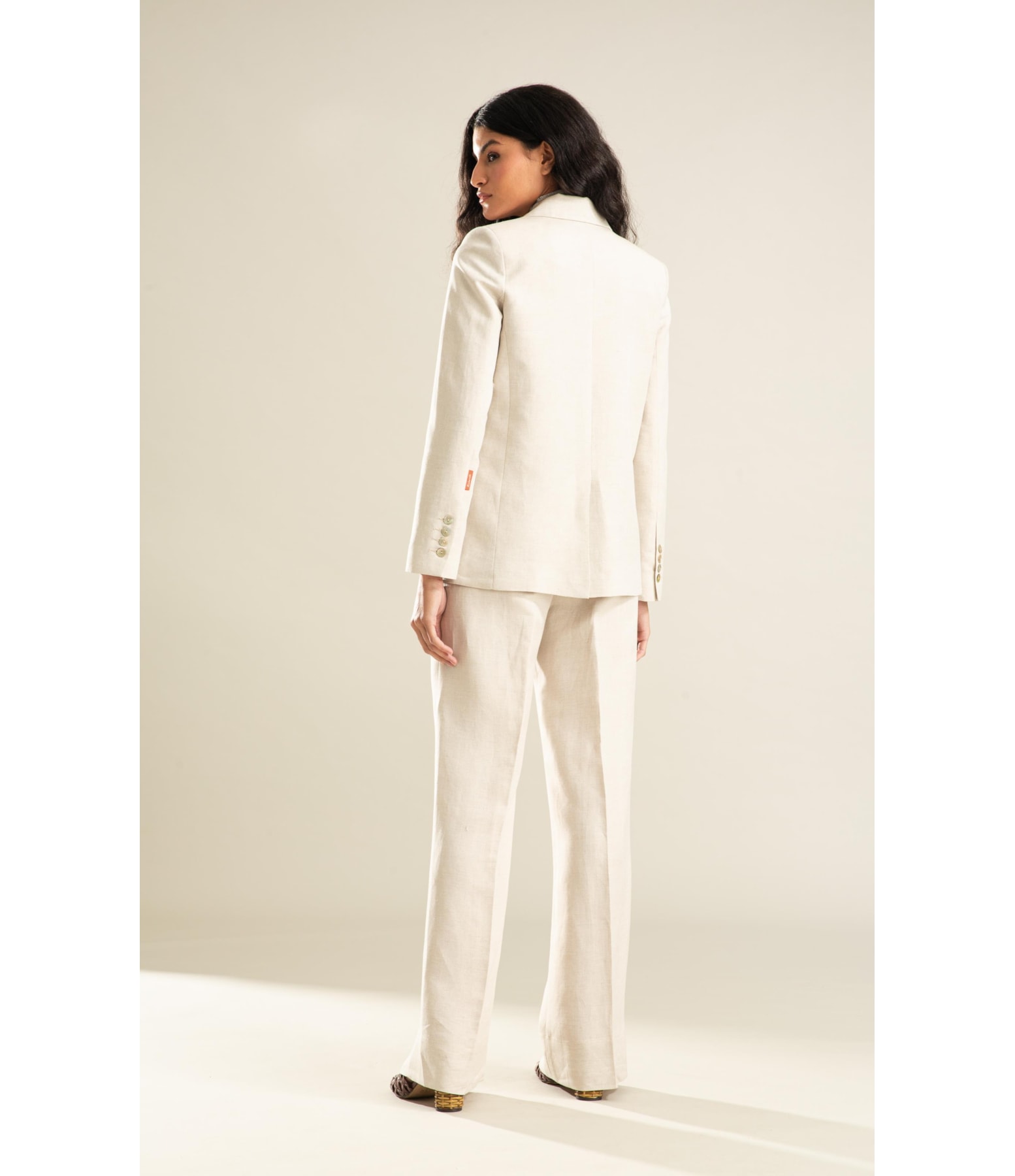 Blazer Linho  Mari Natural