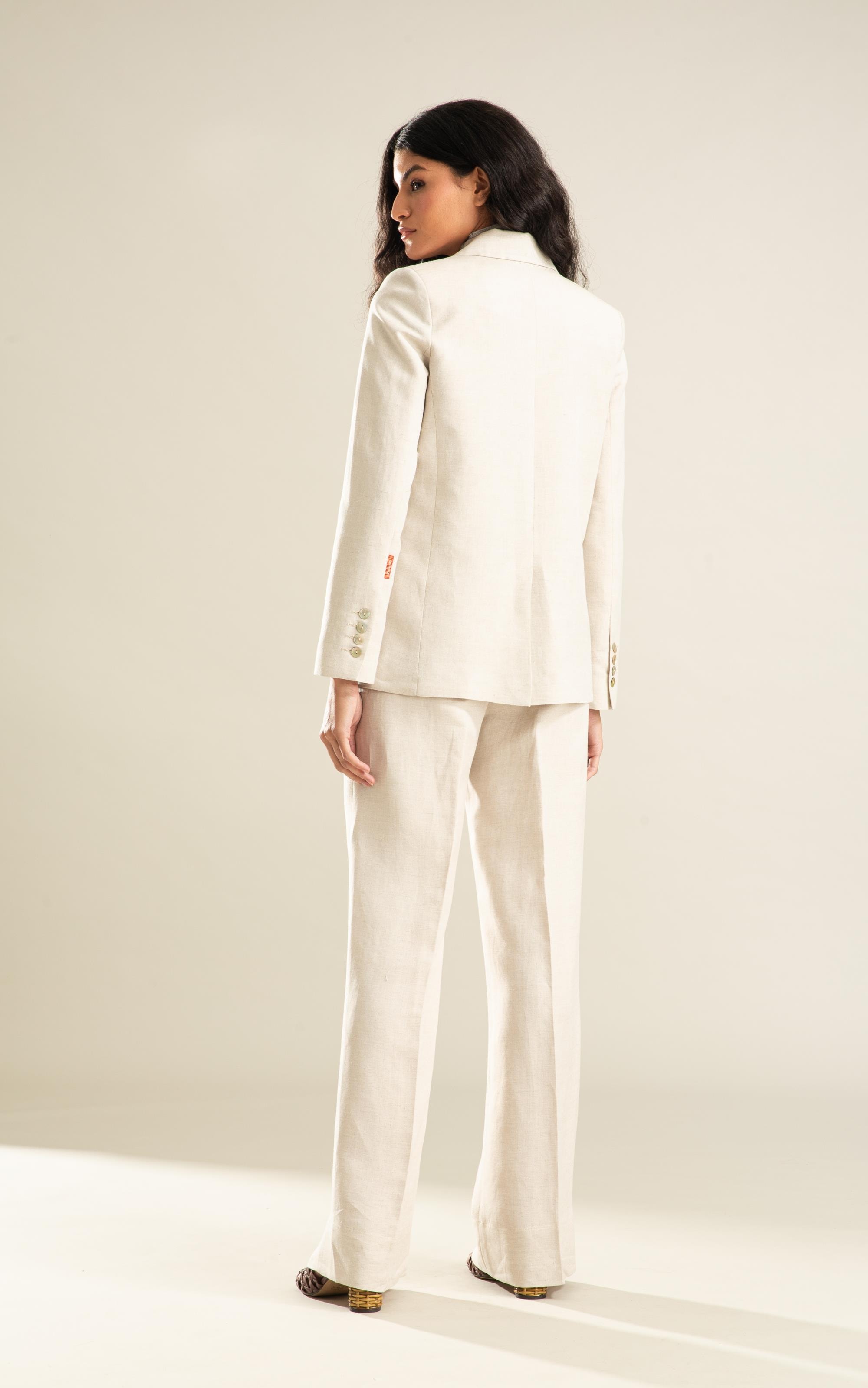 Blazer Linho  Mari Natural