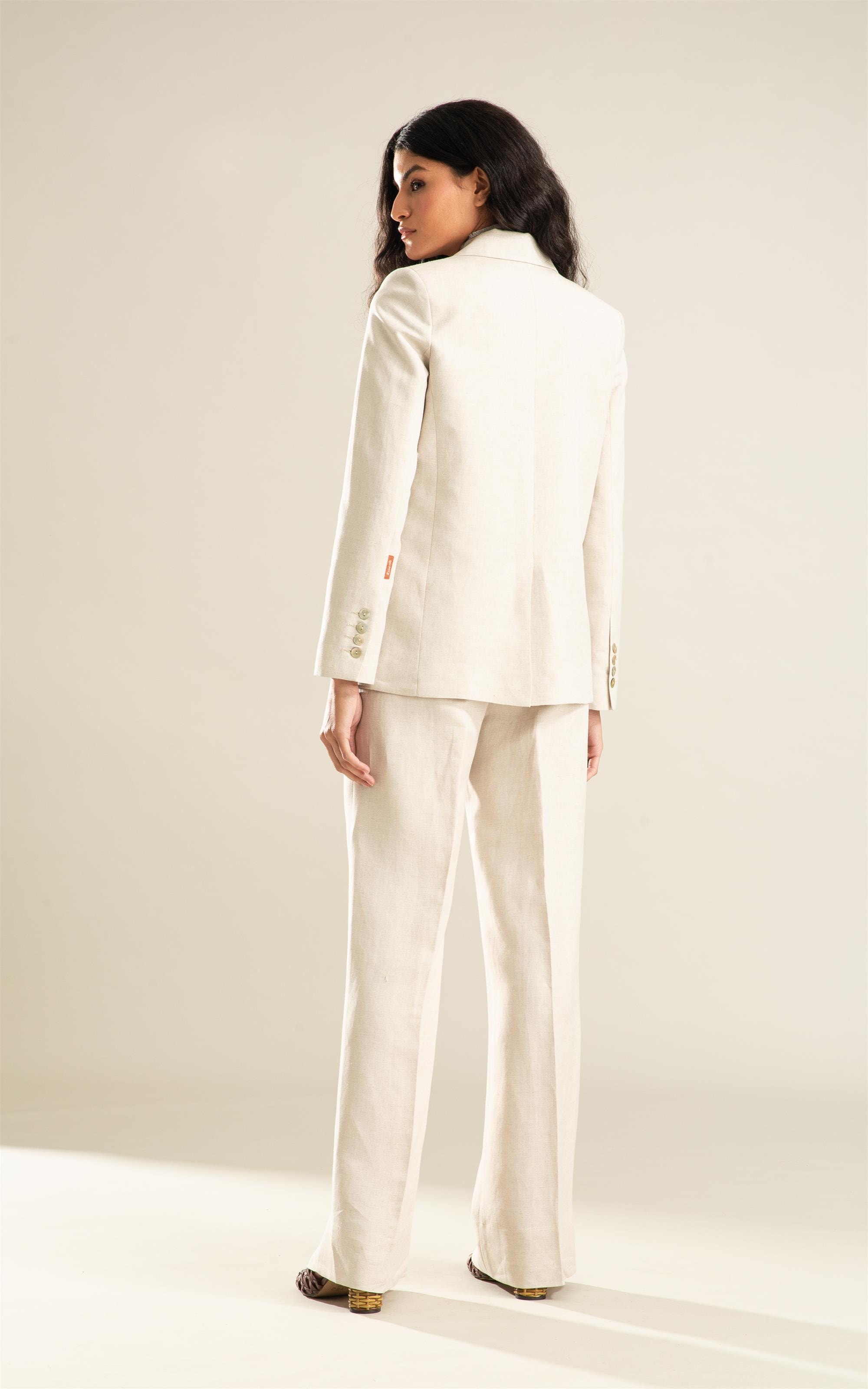 Blazer Linho  Mari Natural