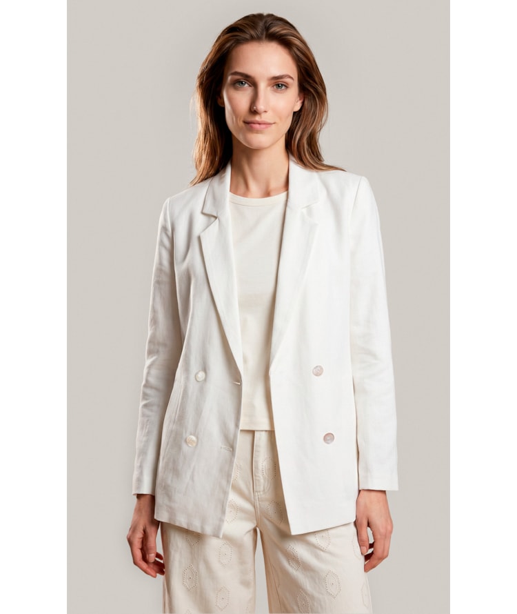 Blazer Linho  Mari Off White