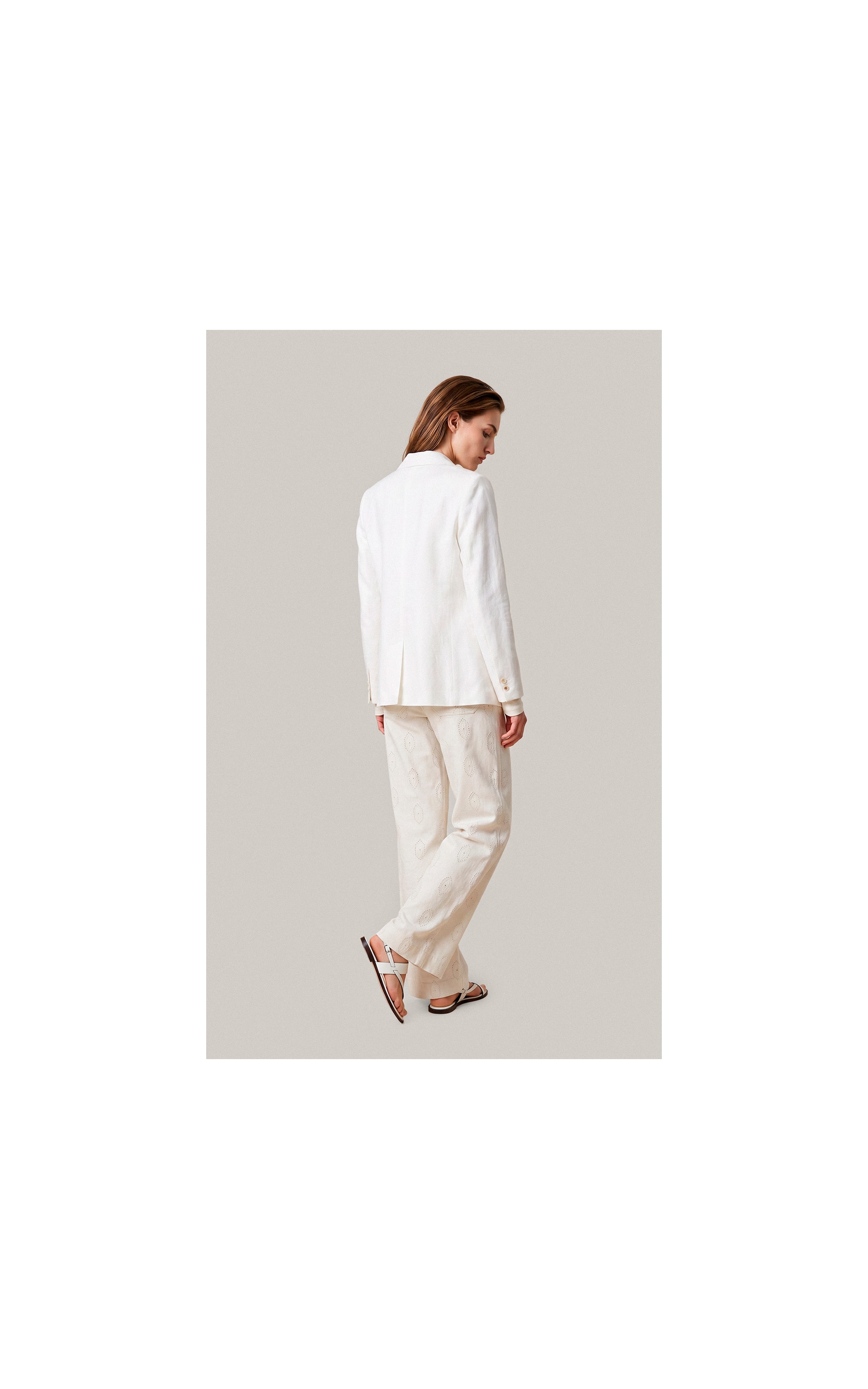Blazer Linho  Mari Off White