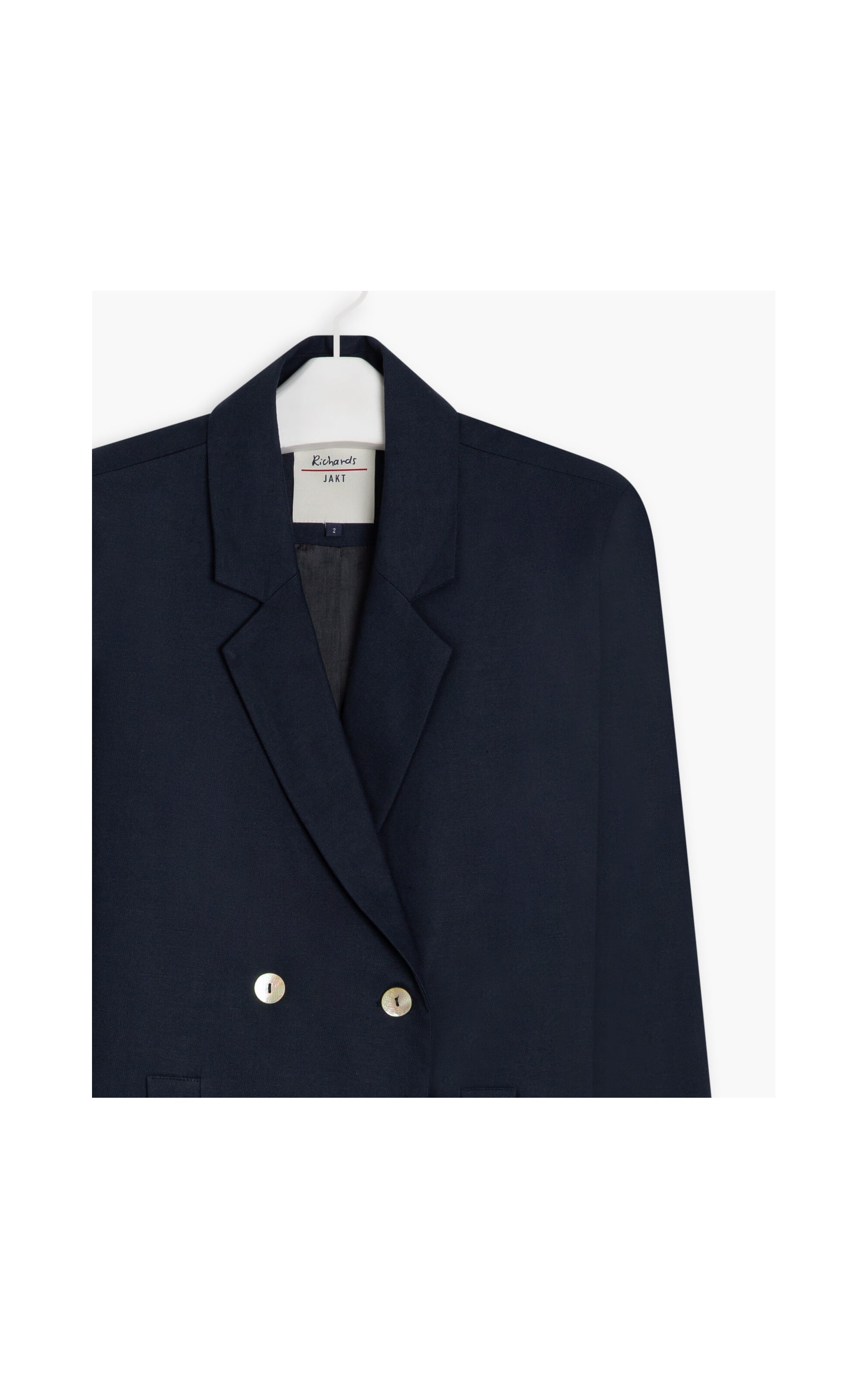 Blazer Linho  Mari Purple Blue