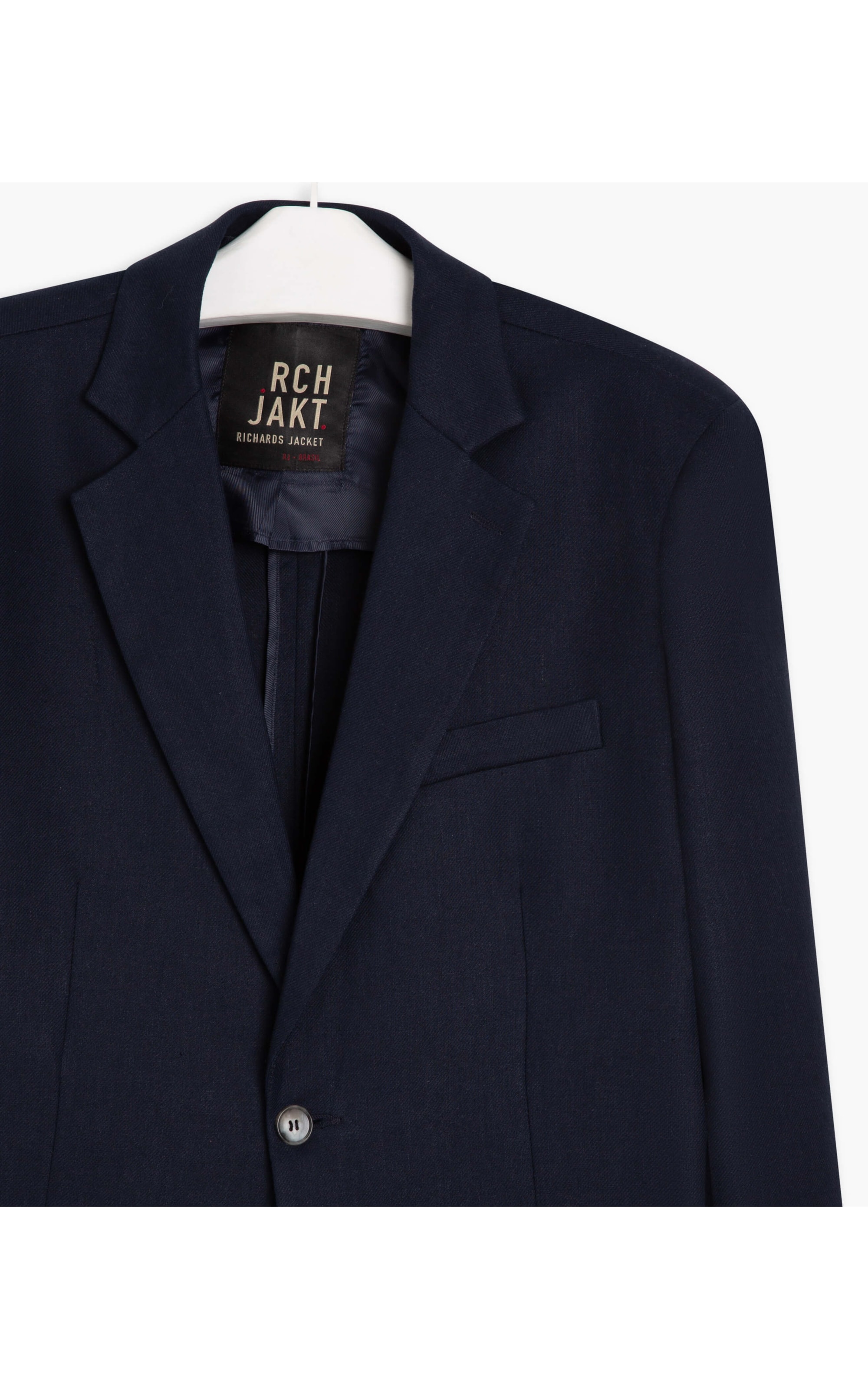 Blazer Linho  Marseille Marinho
