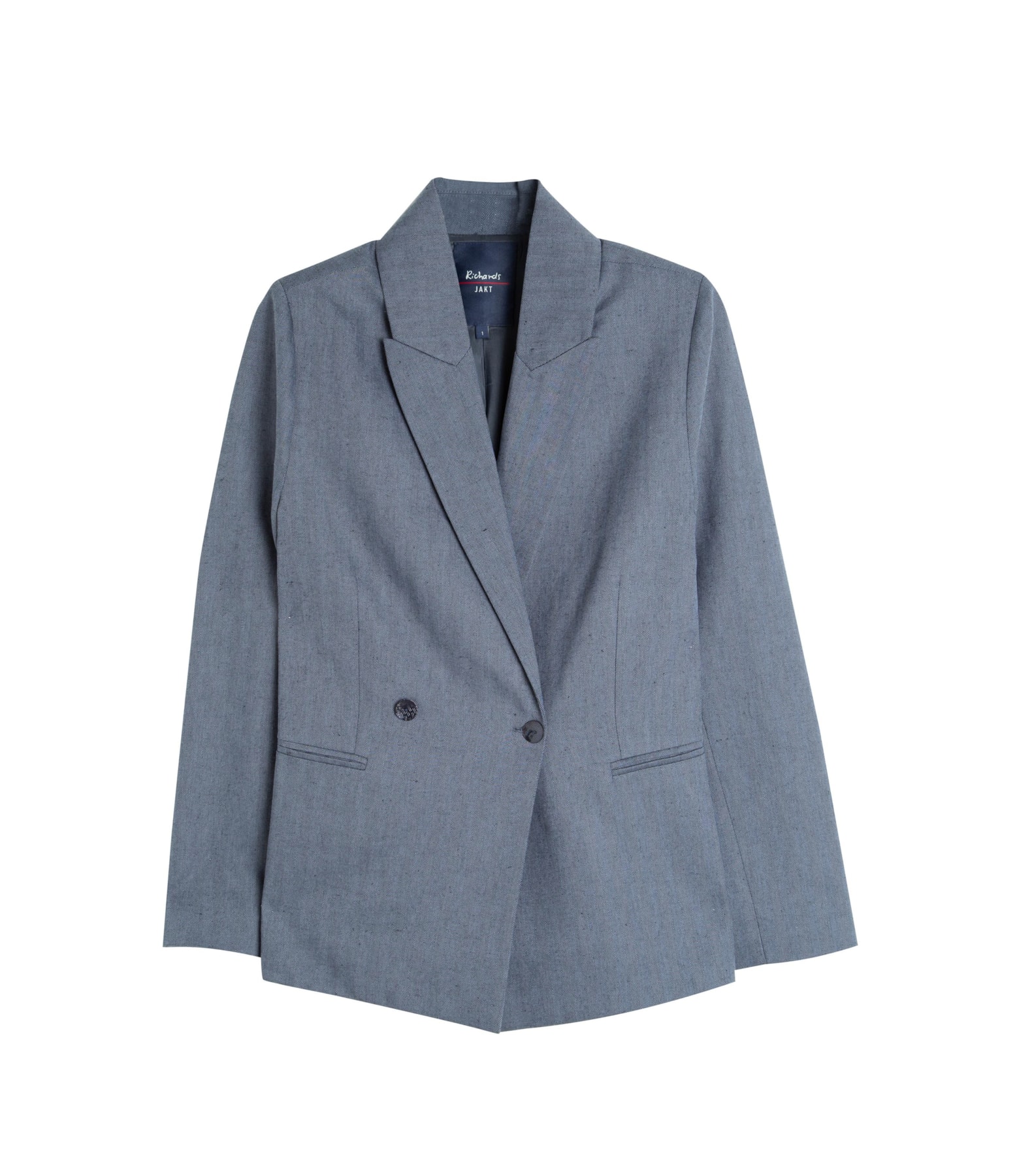 Blazer Linho  Milano Chevil Chumbo Mescla