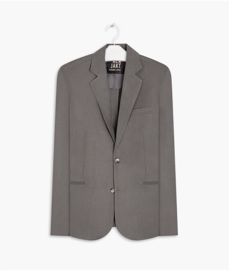 Blazer Linho  Tolit Chumbo Mescla