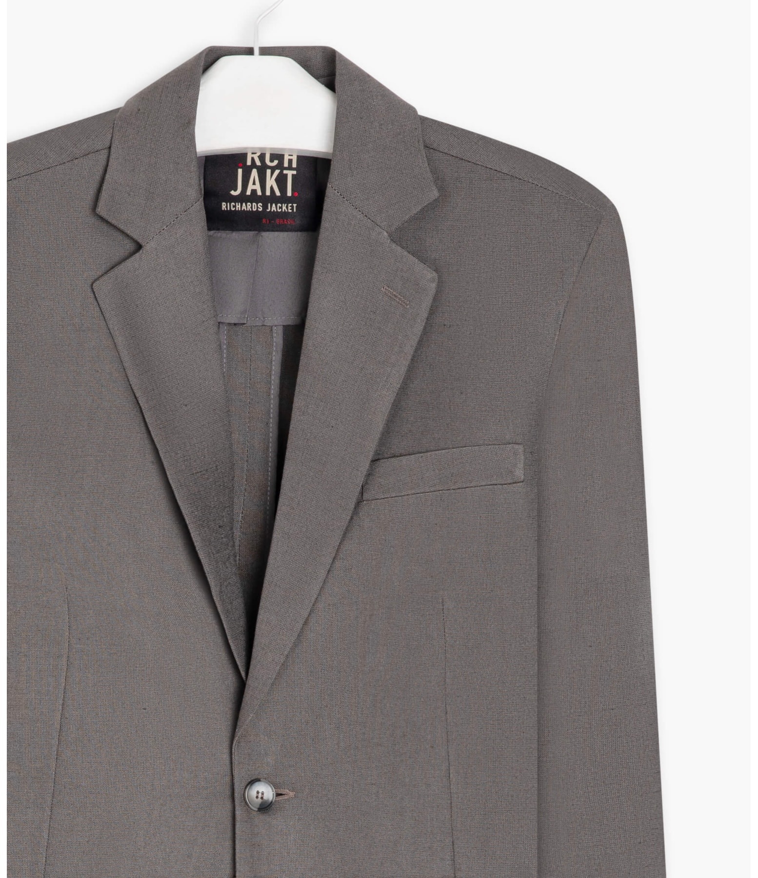 Blazer Linho  Tolit Chumbo Mescla